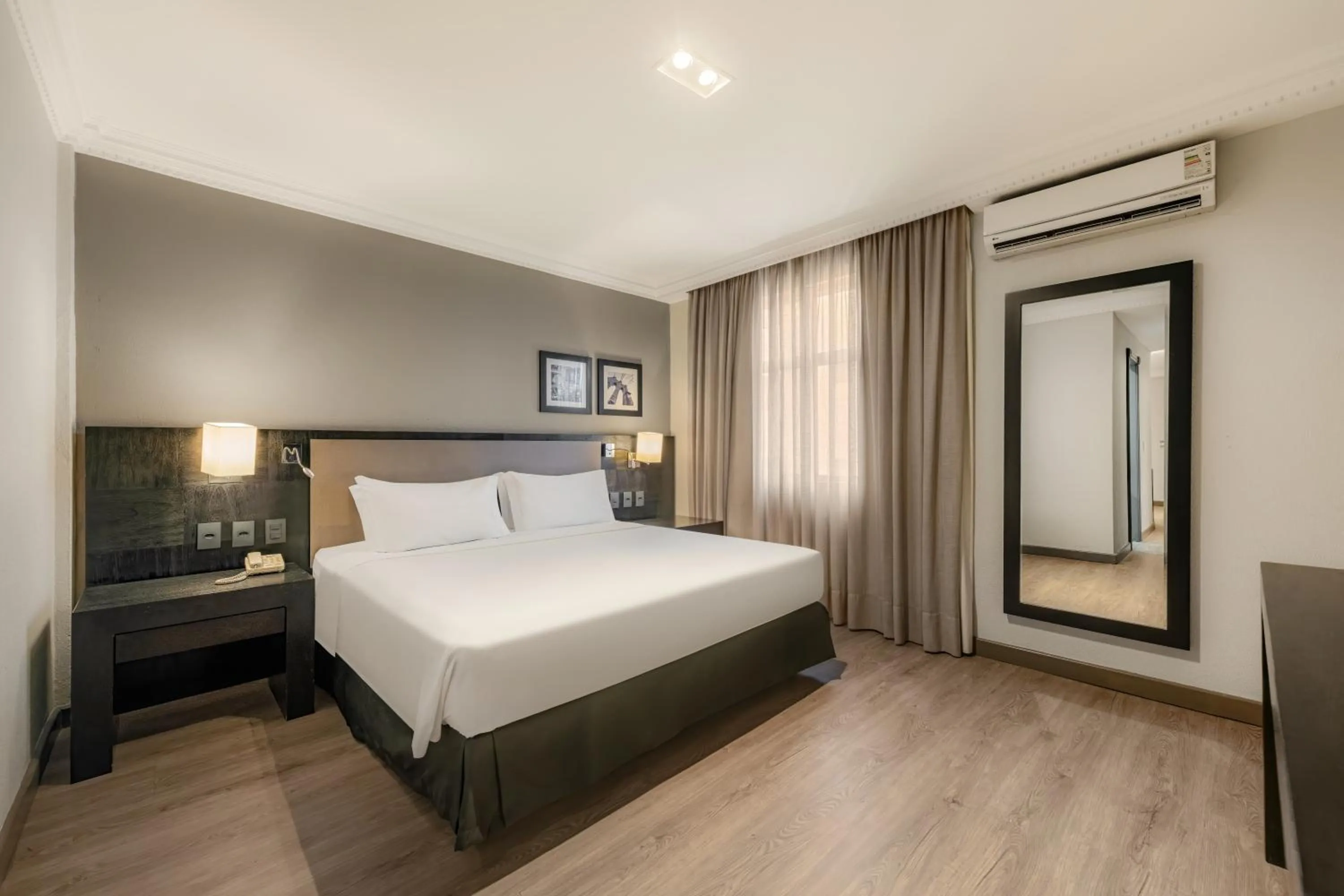 Bed in Rockefeller by Slaviero Hotéis