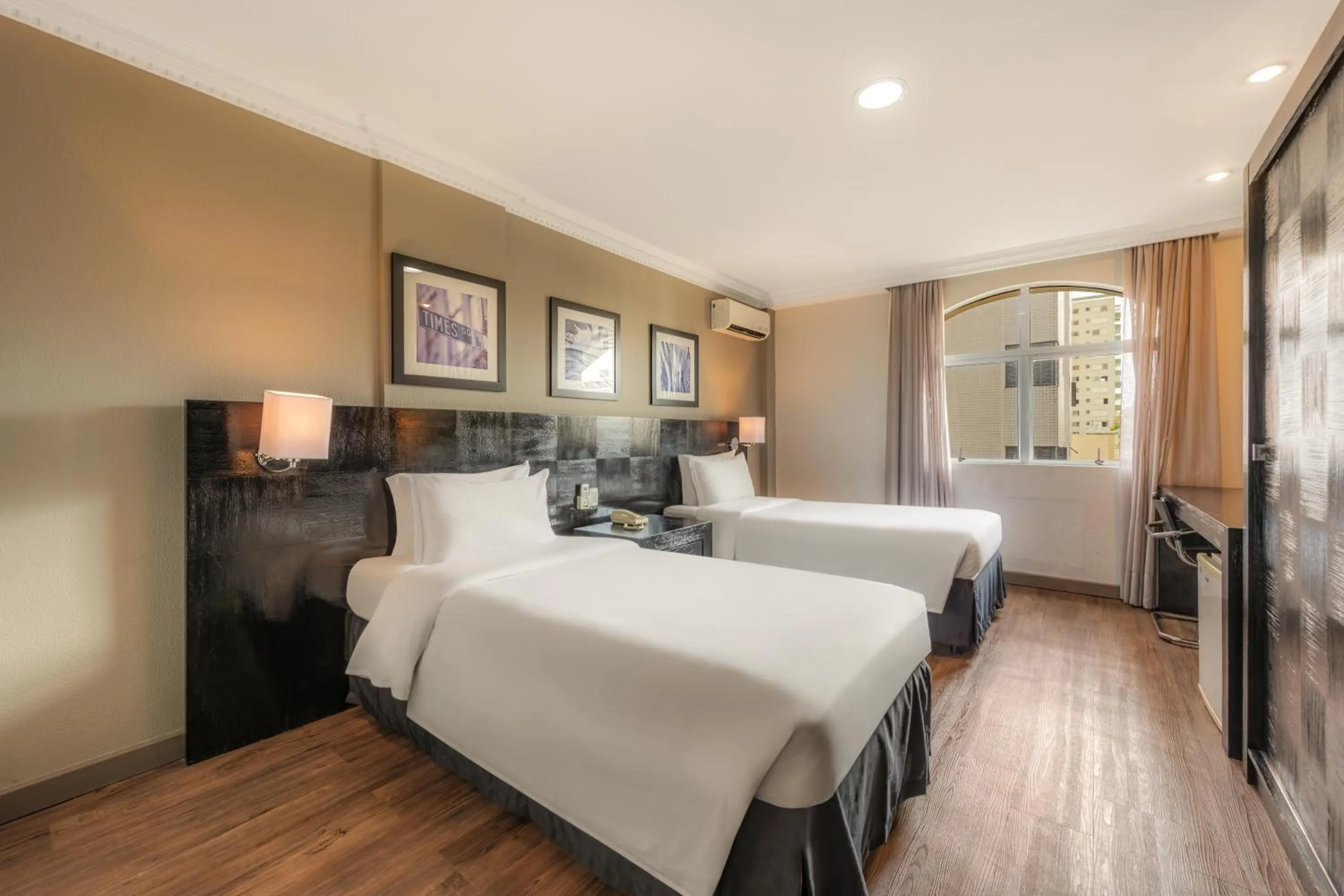 Bed in Rockefeller by Slaviero Hotéis