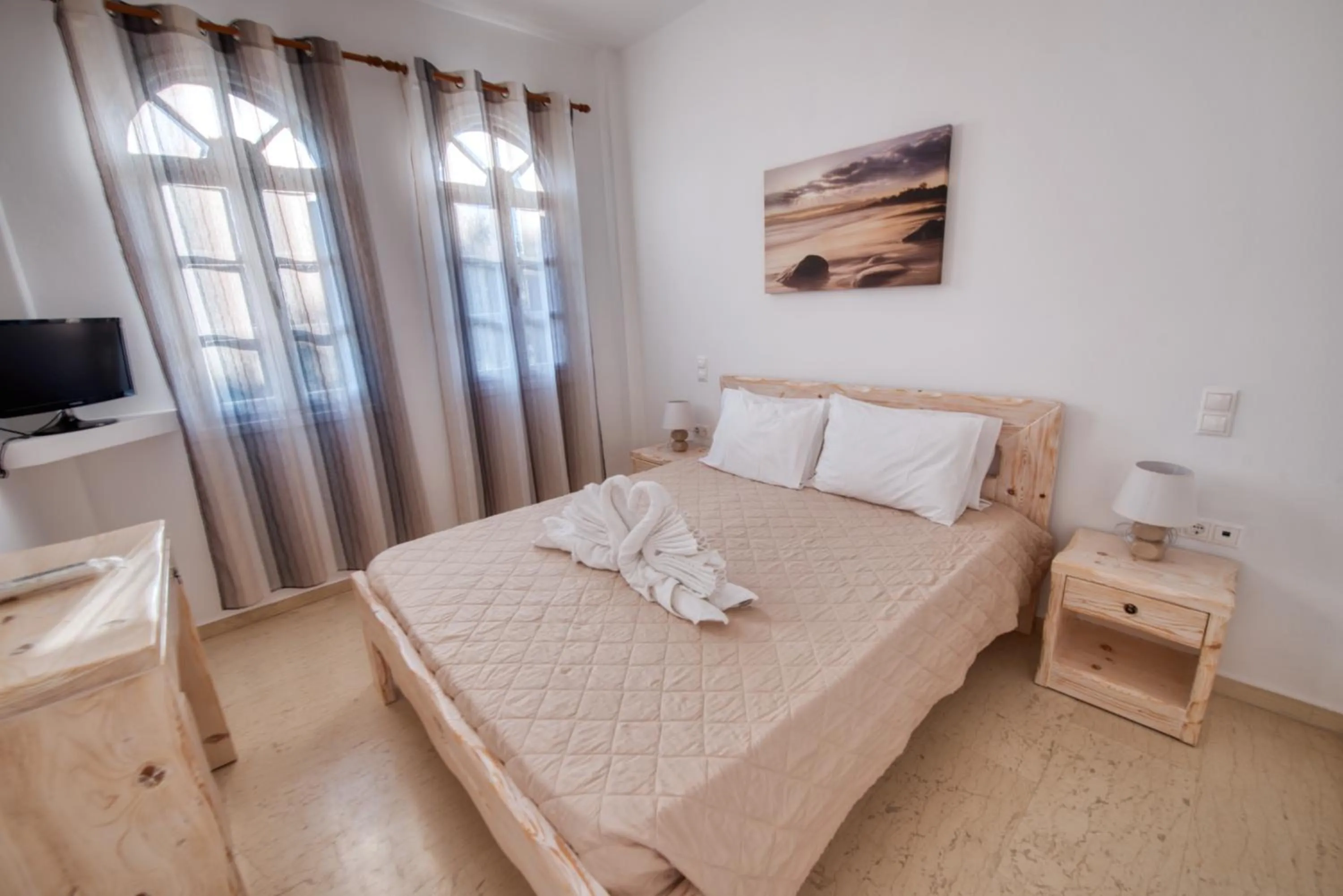 Bedroom, Bed in Villa Angira