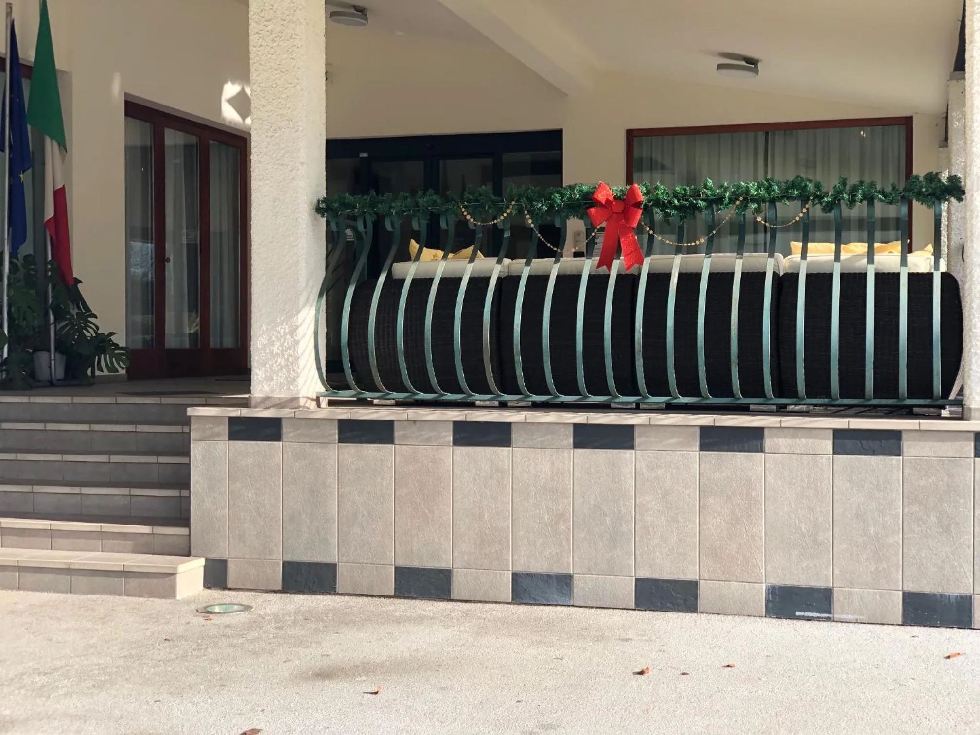 Balcony/Terrace in Hotel Internazionale Gorizia