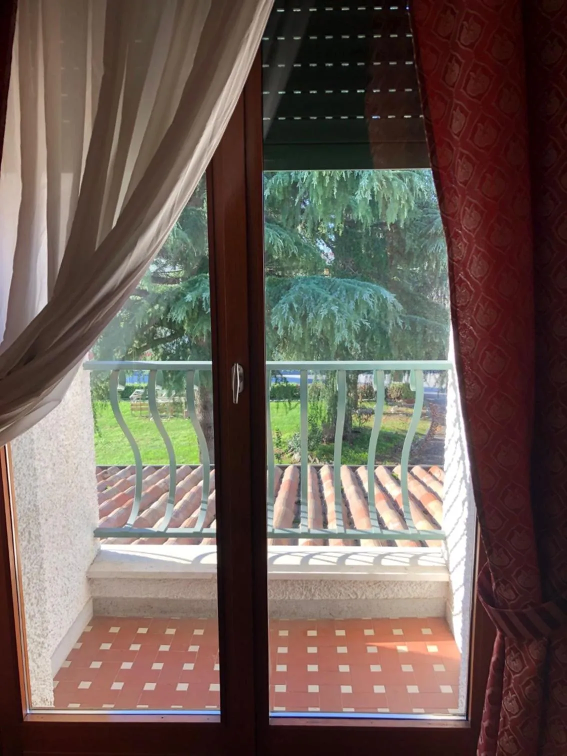 Balcony/Terrace in Hotel Internazionale Gorizia