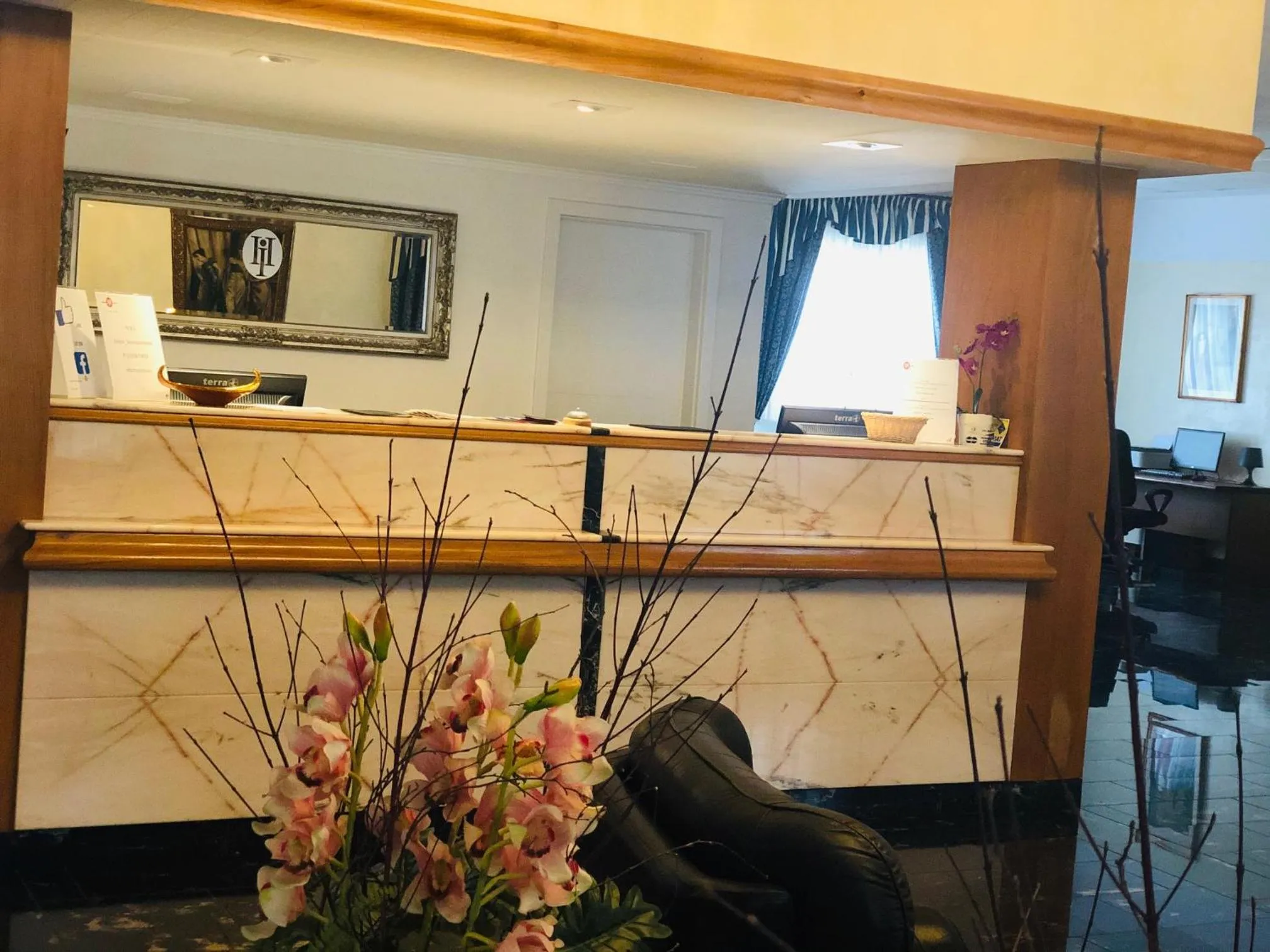 Lobby or reception in Hotel Internazionale Gorizia