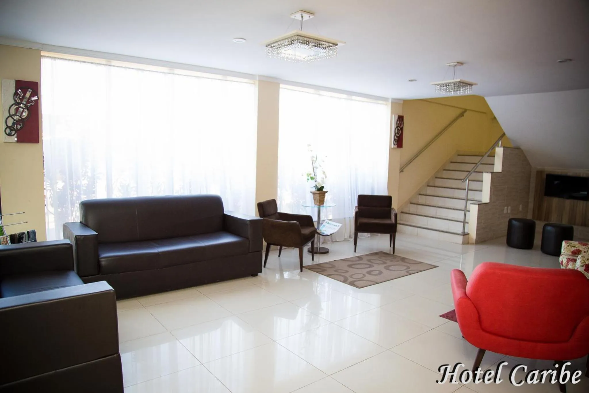 Living room in Hotel Caribe