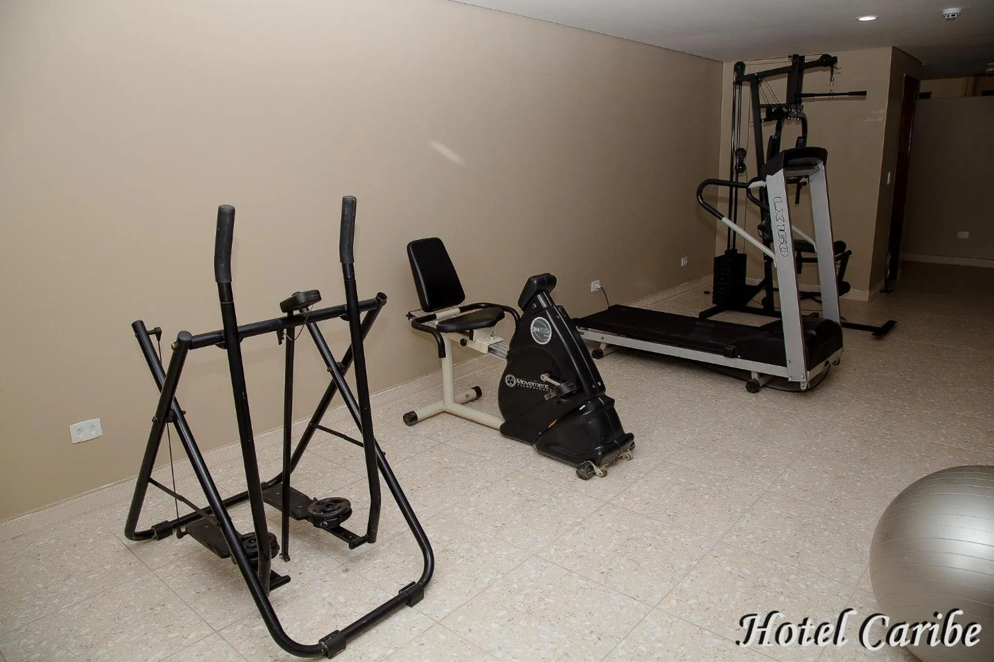 Fitness centre/facilities in Hotel Caribe