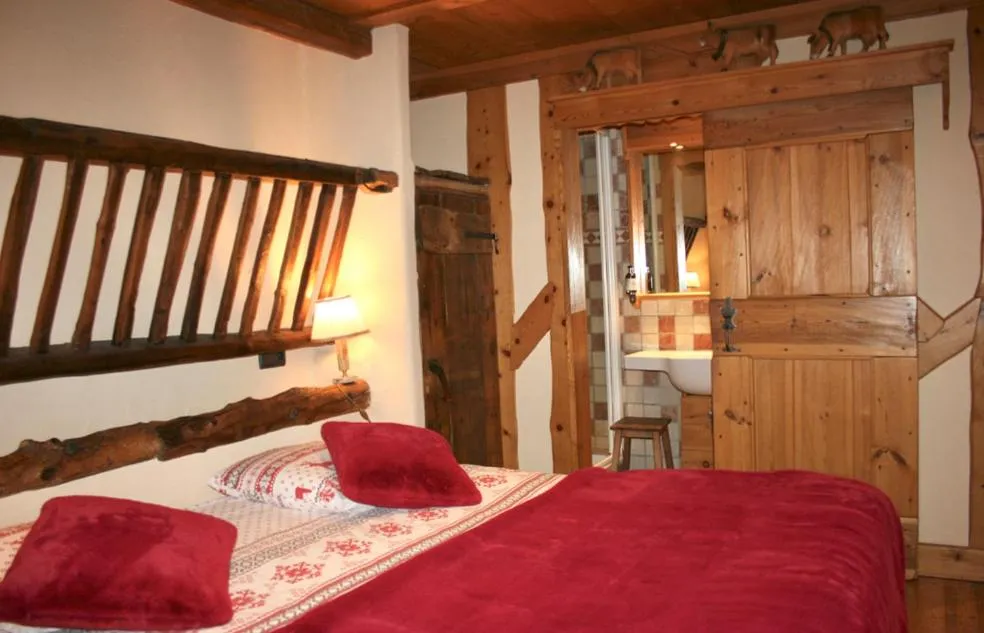 Bed in Hôtel Restaurant de la Chaussée