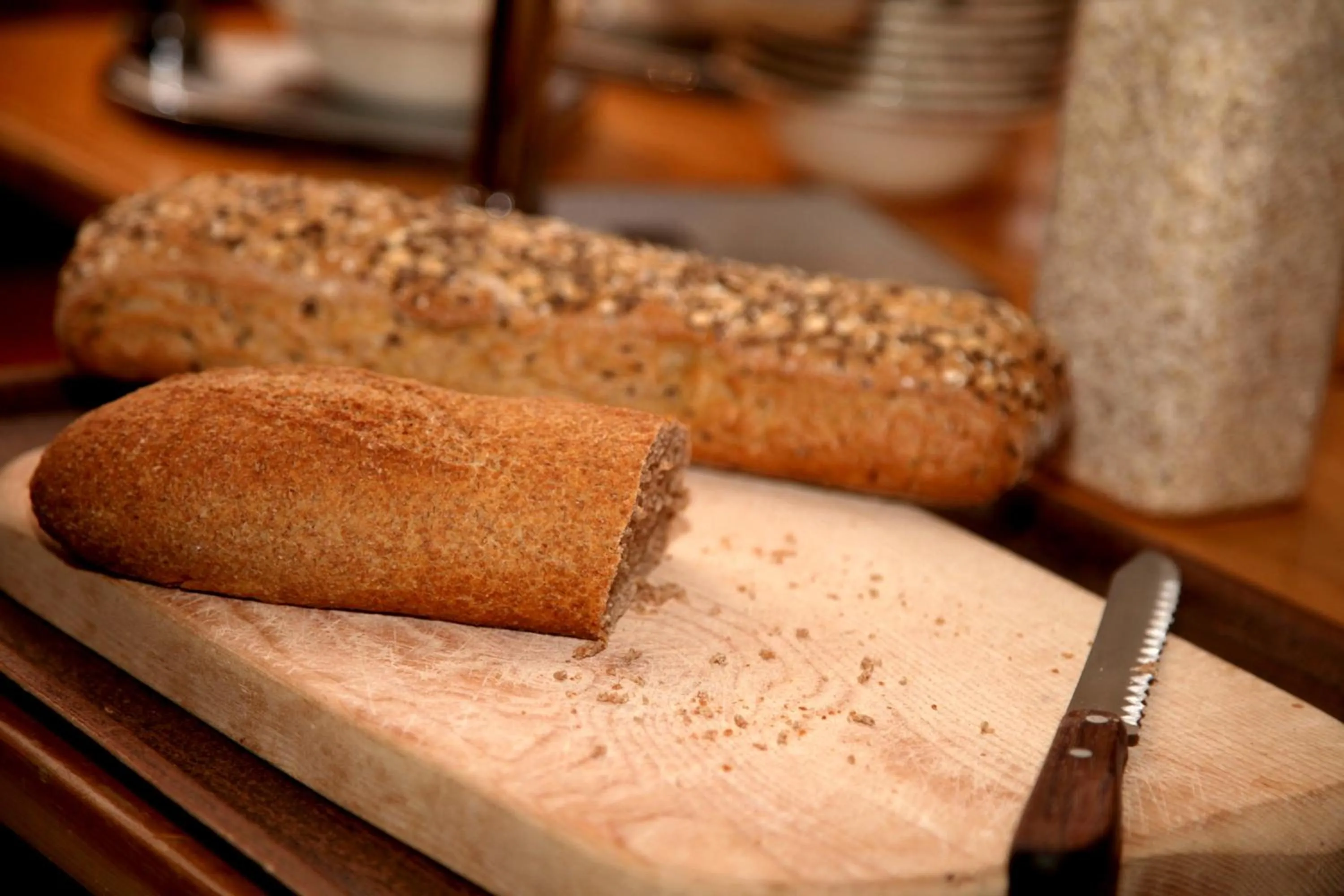 Continental breakfast in Hôtel Restaurant de la Chaussée