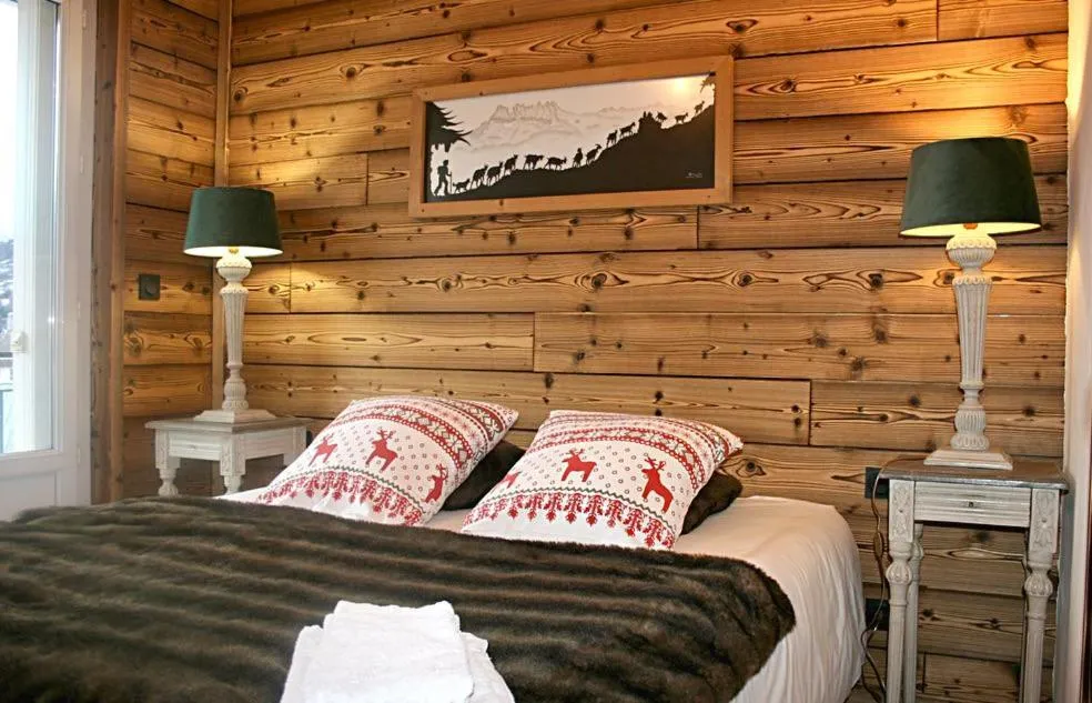 Bed in Hôtel Restaurant de la Chaussée