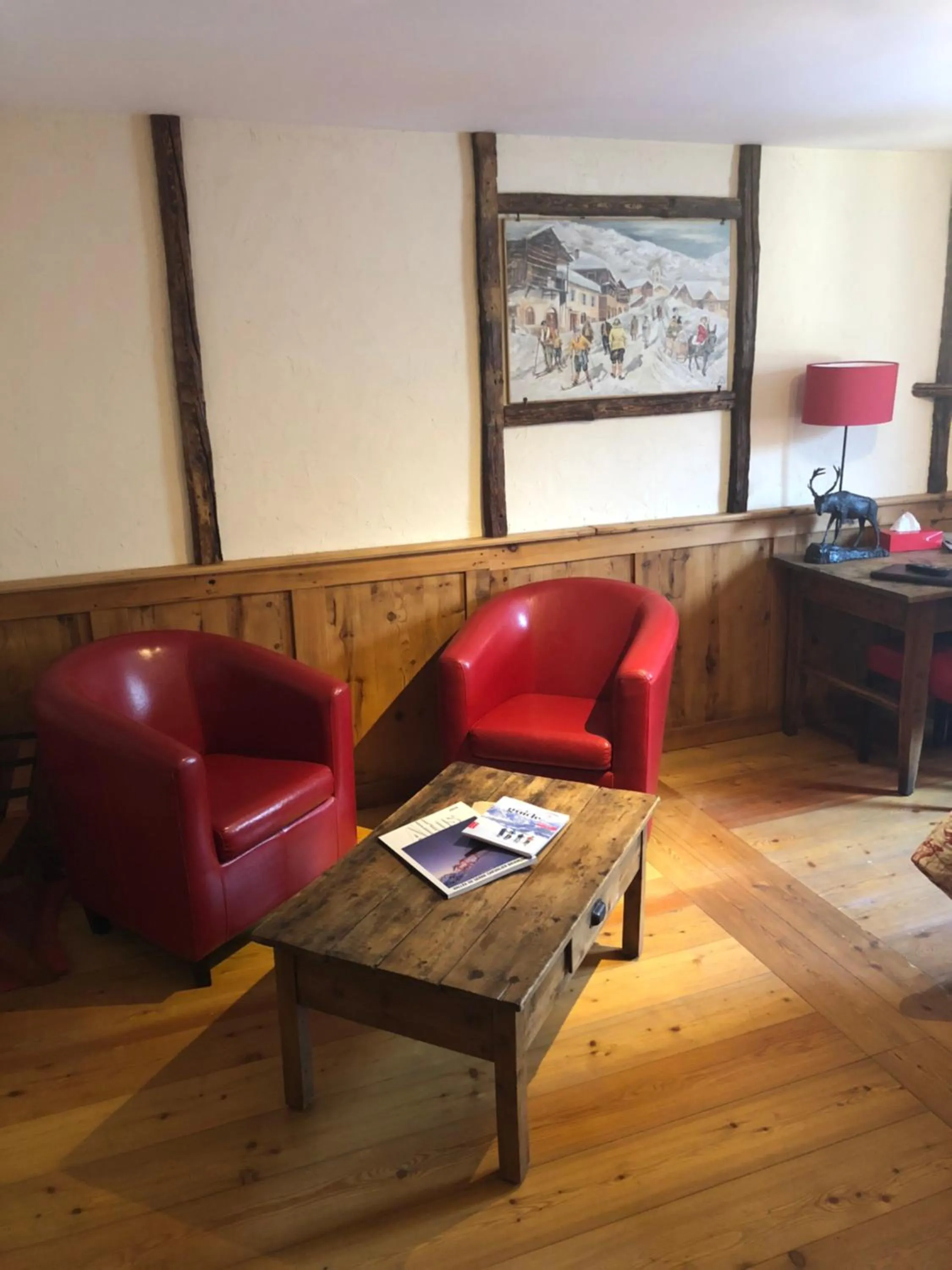 Living room in Hôtel Restaurant de la Chaussée