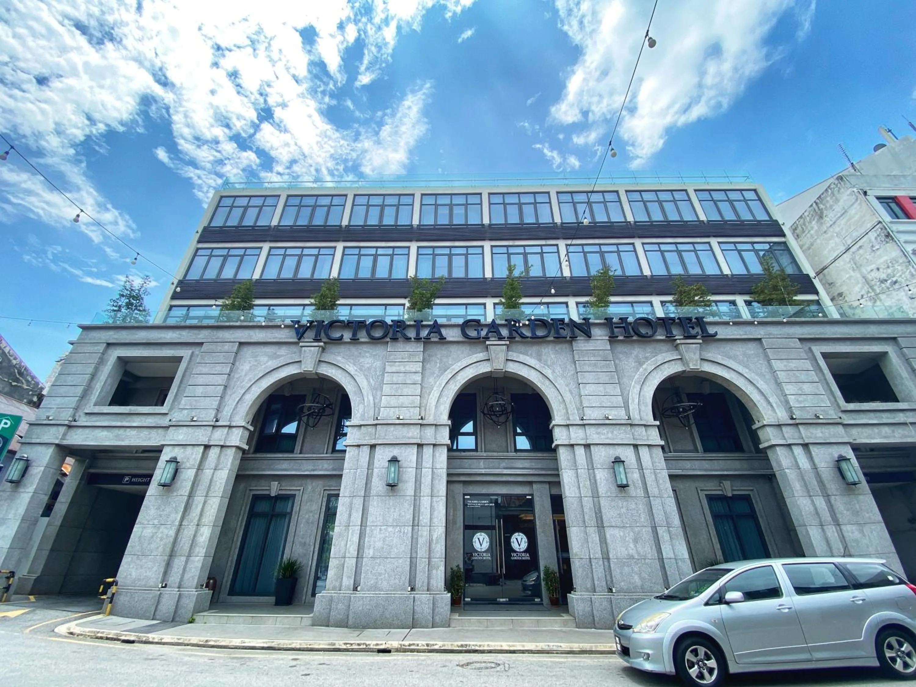 Facade/entrance in Victoria Garden Hotel