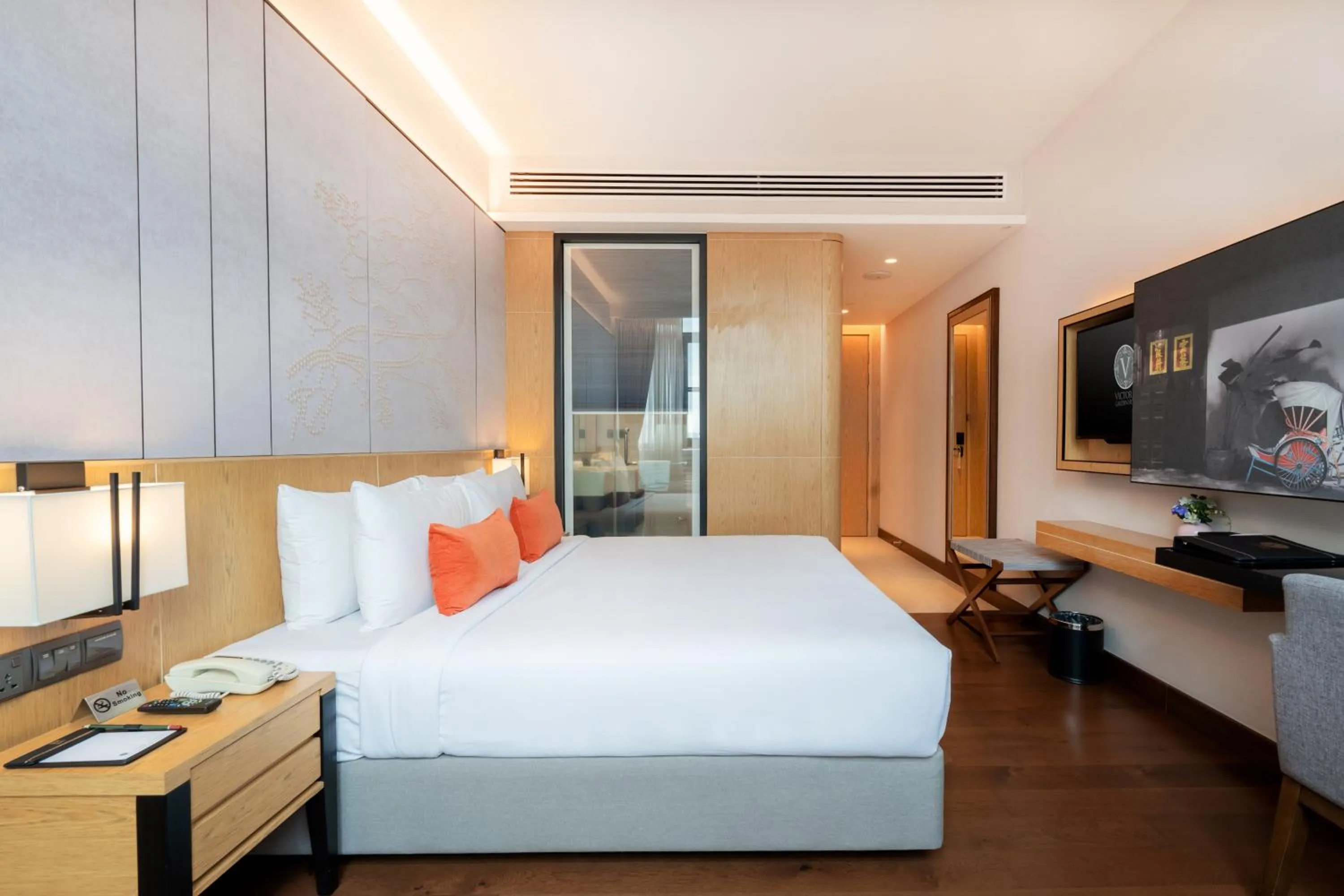 Bed in Victoria Garden Hotel