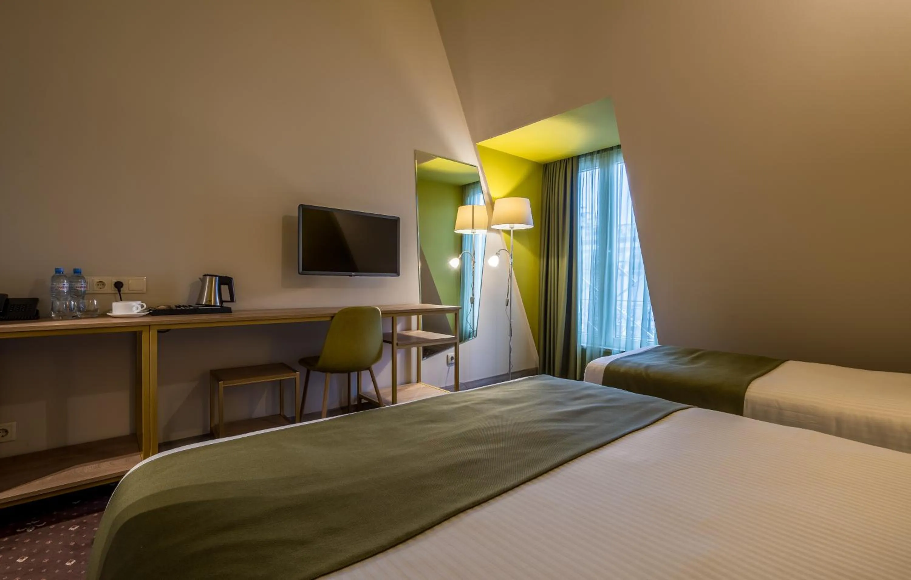 Bed in Gladius Inn Boutique Hotel by DNT Group