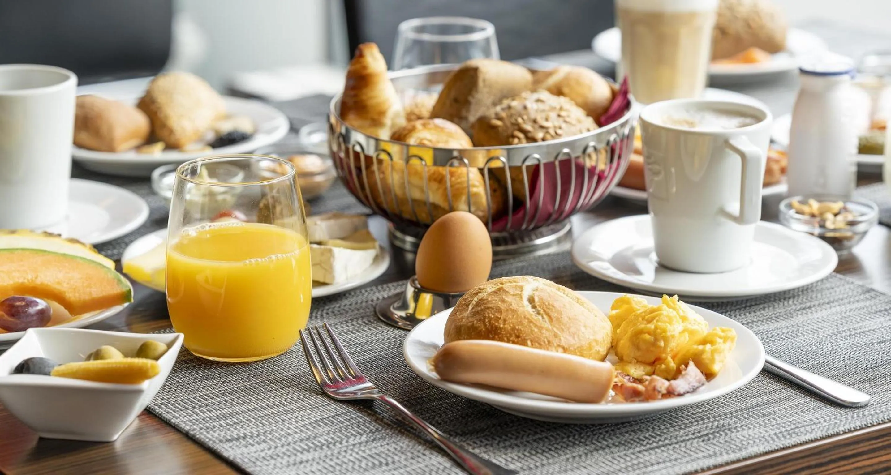 Breakfast in Best Western Plus Plaza Hotel Graz