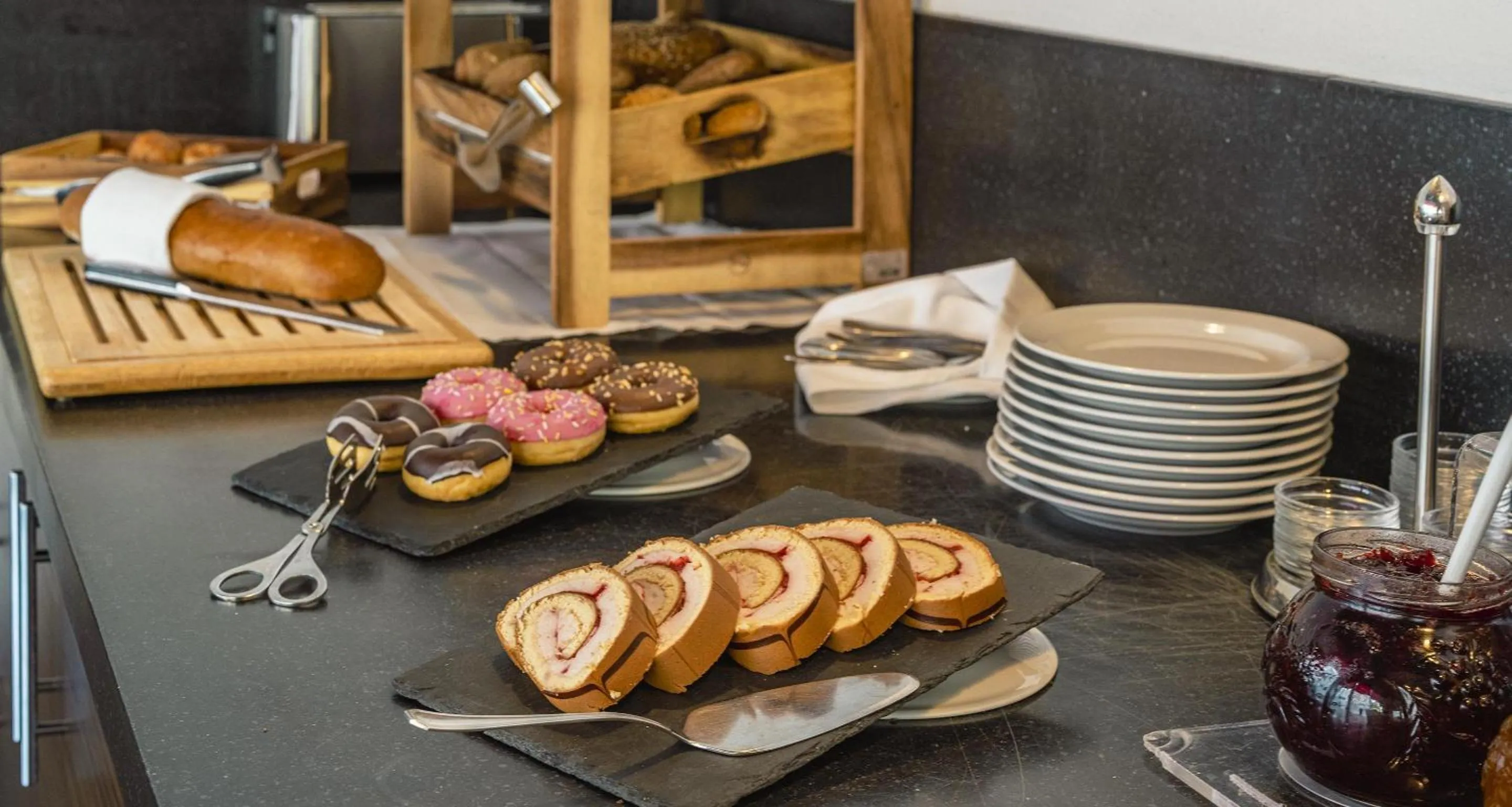 Breakfast in Best Western Plus Plaza Hotel Graz