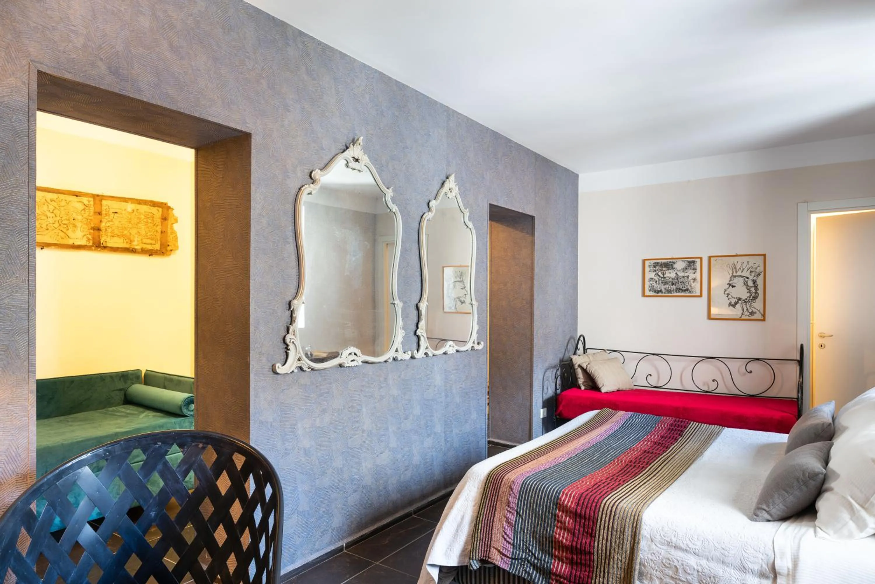 Bedroom, Bed in Il Giardino di Ballarò Boutique B&B