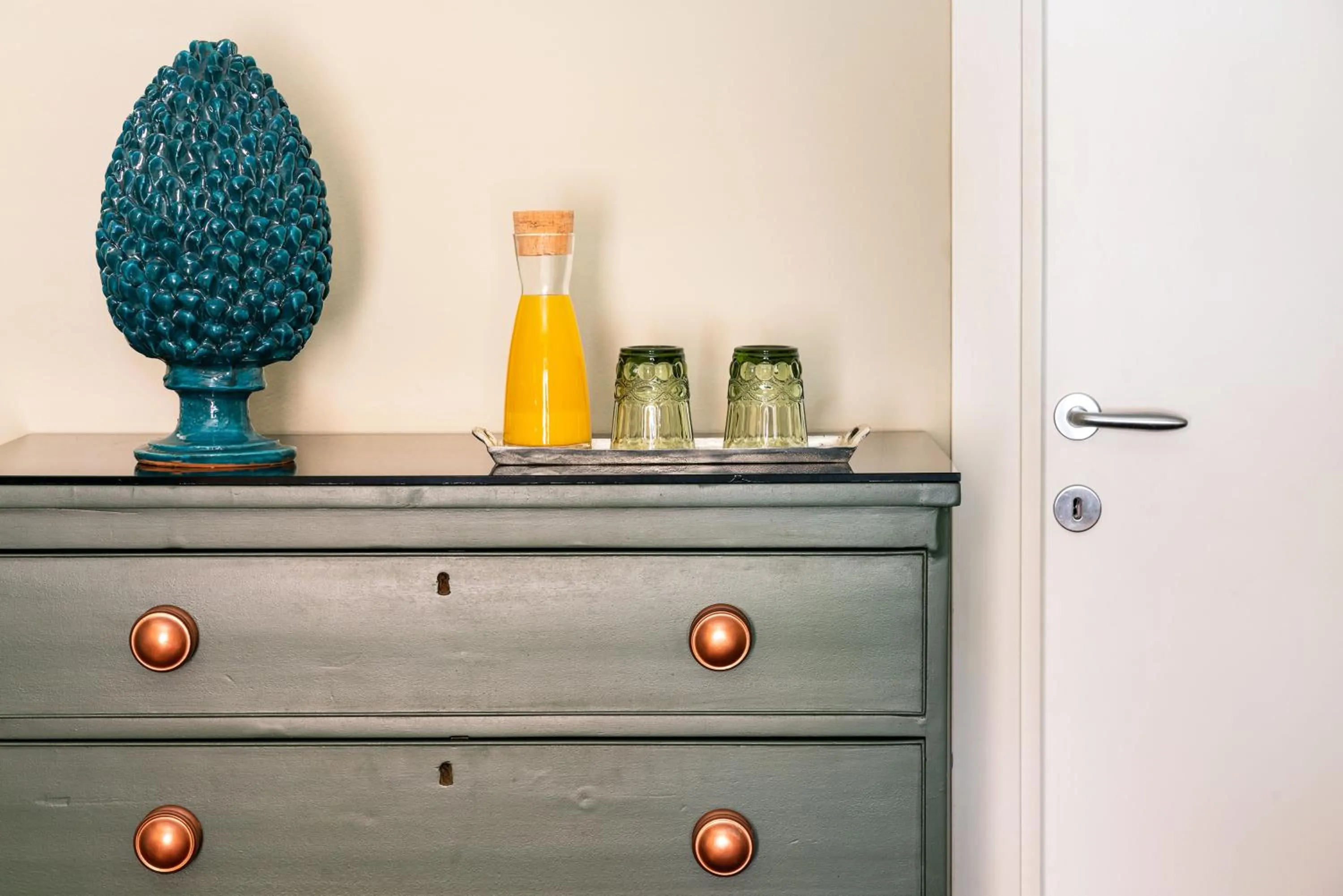 Decorative detail in Il Giardino di Ballarò Boutique B&B