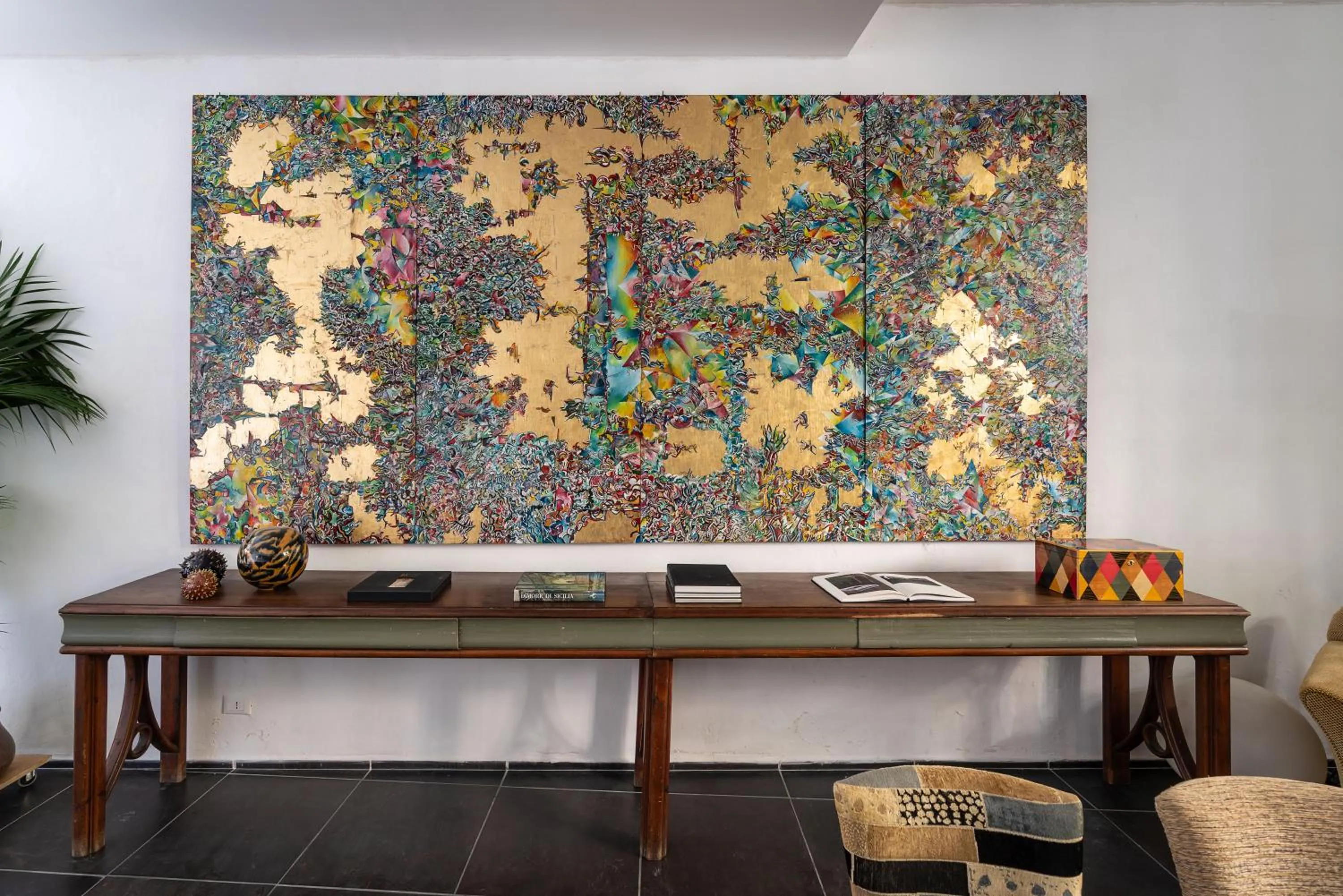 Decorative detail in Il Giardino di Ballarò Boutique B&B