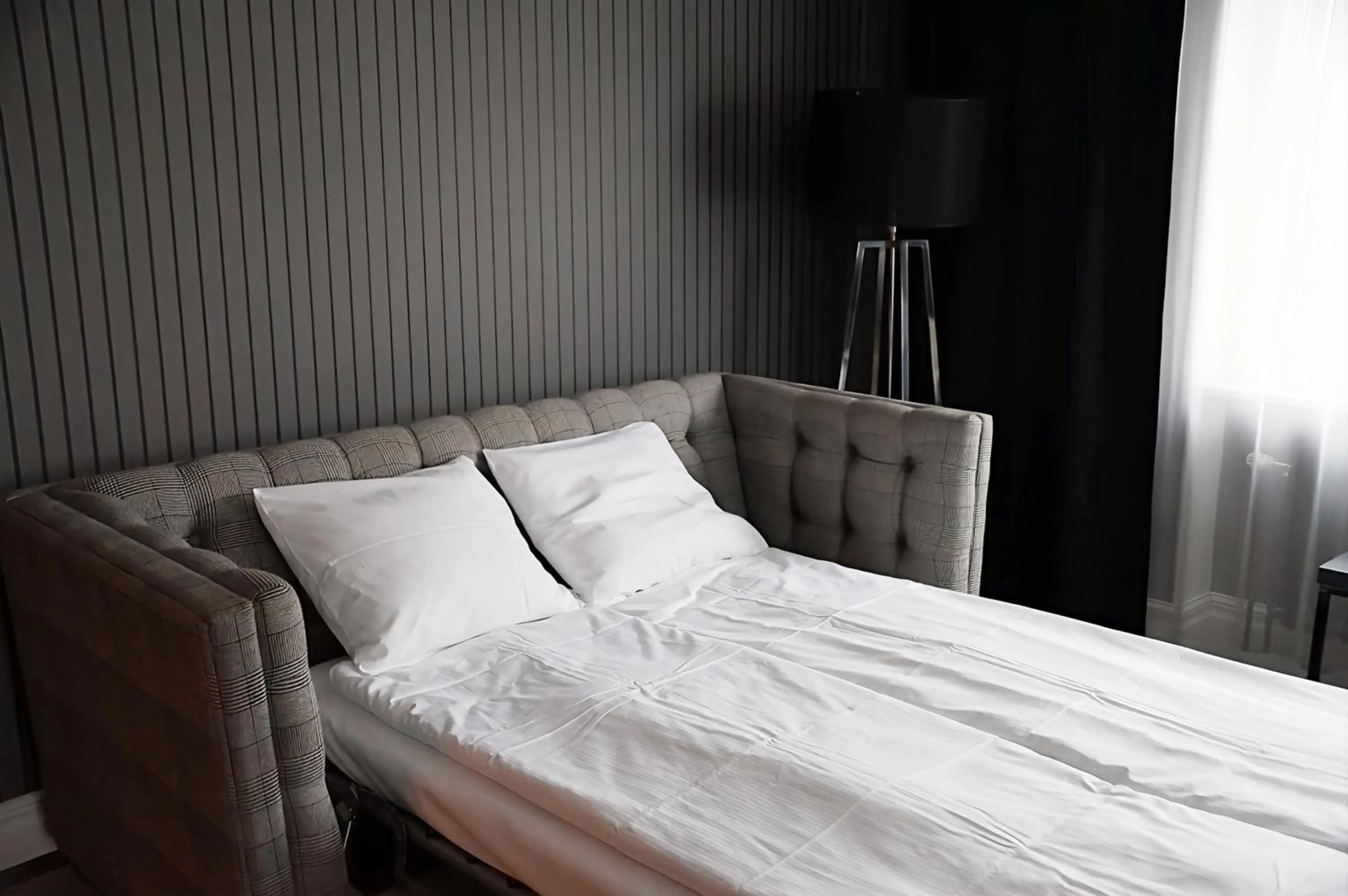 Bed in Vimmerby Stadshotell, WorldHotels Crafted