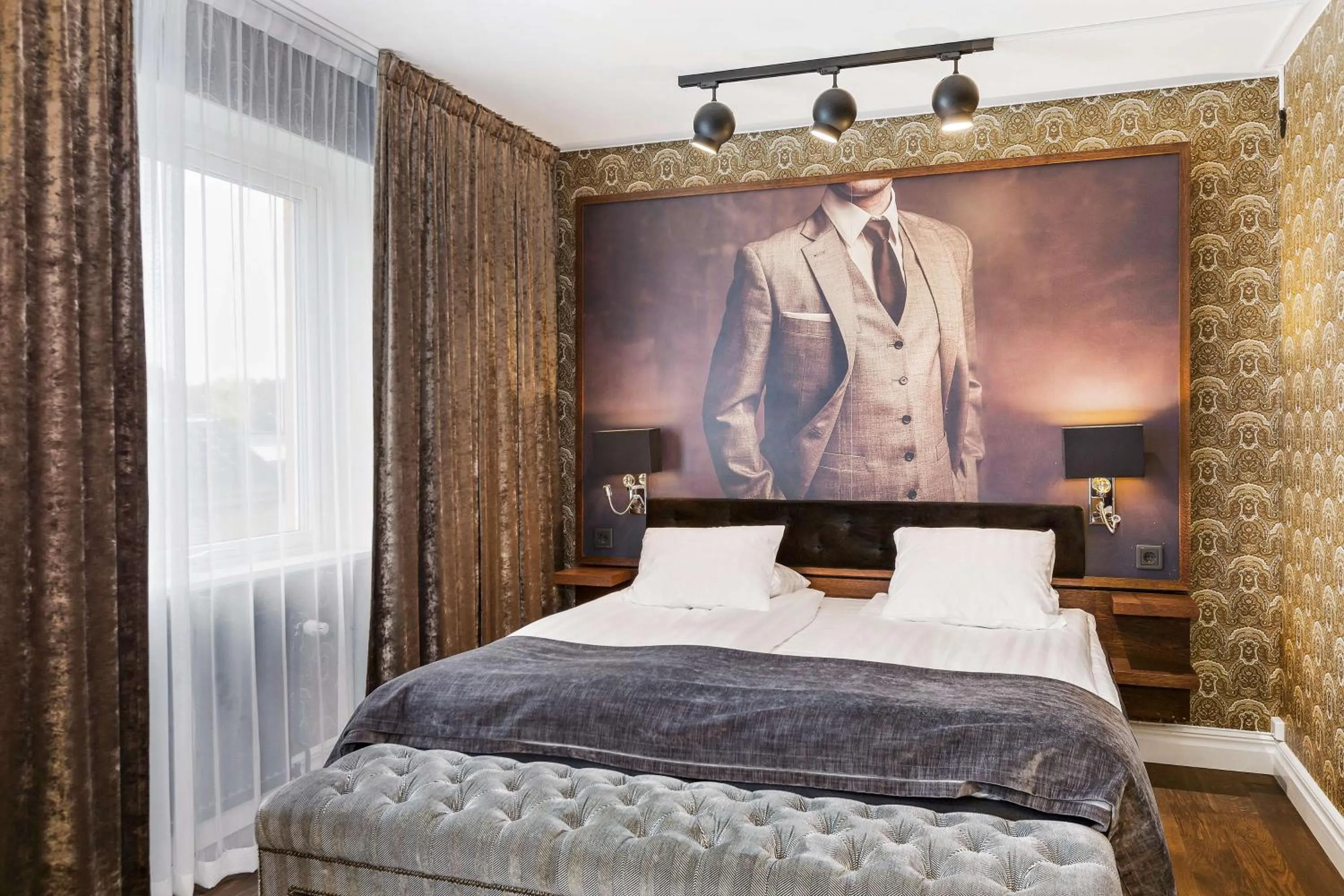 Bedroom, Bed in Vimmerby Stadshotell, WorldHotels Crafted