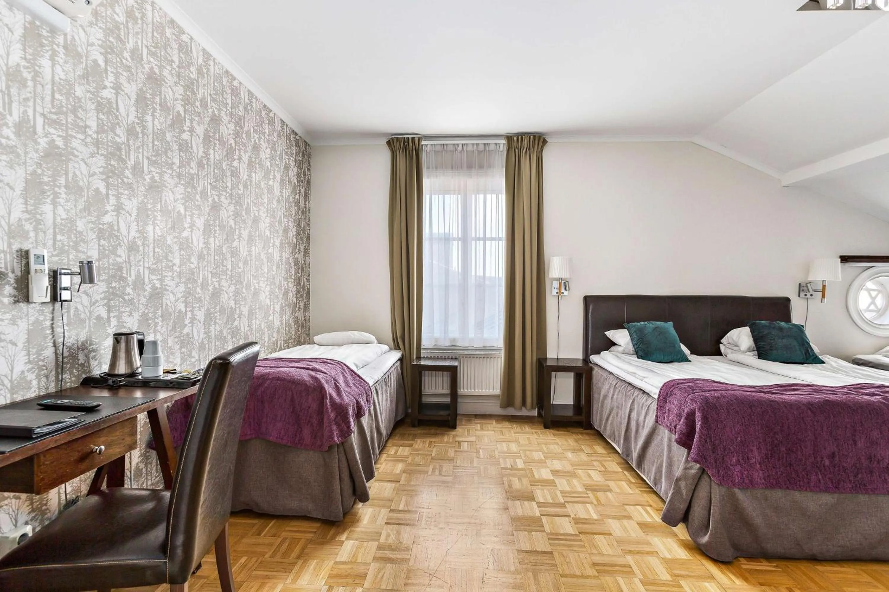 Bedroom, Bed in Vimmerby Stadshotell, WorldHotels Crafted