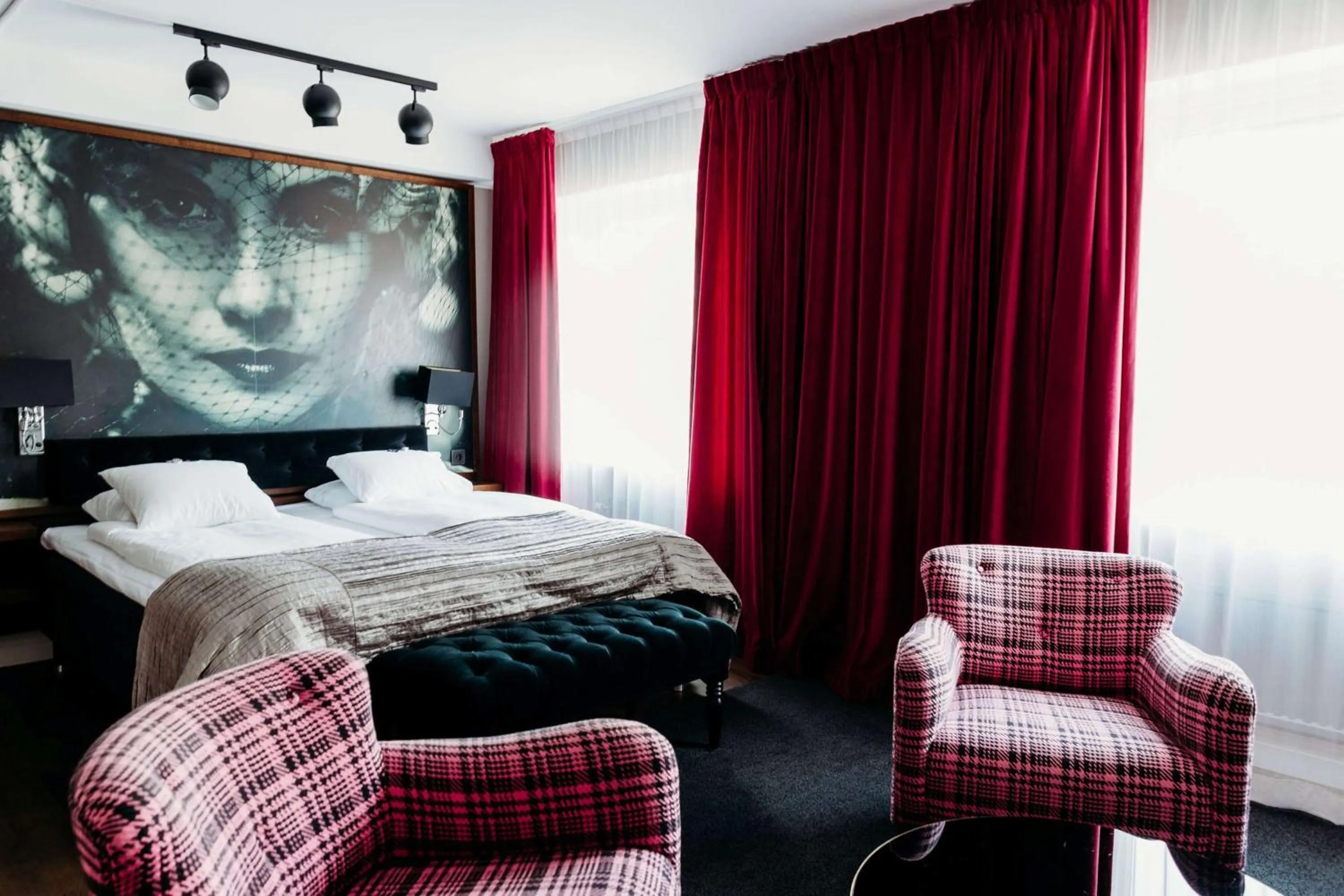 Bedroom, Bed in Vimmerby Stadshotell, WorldHotels Crafted
