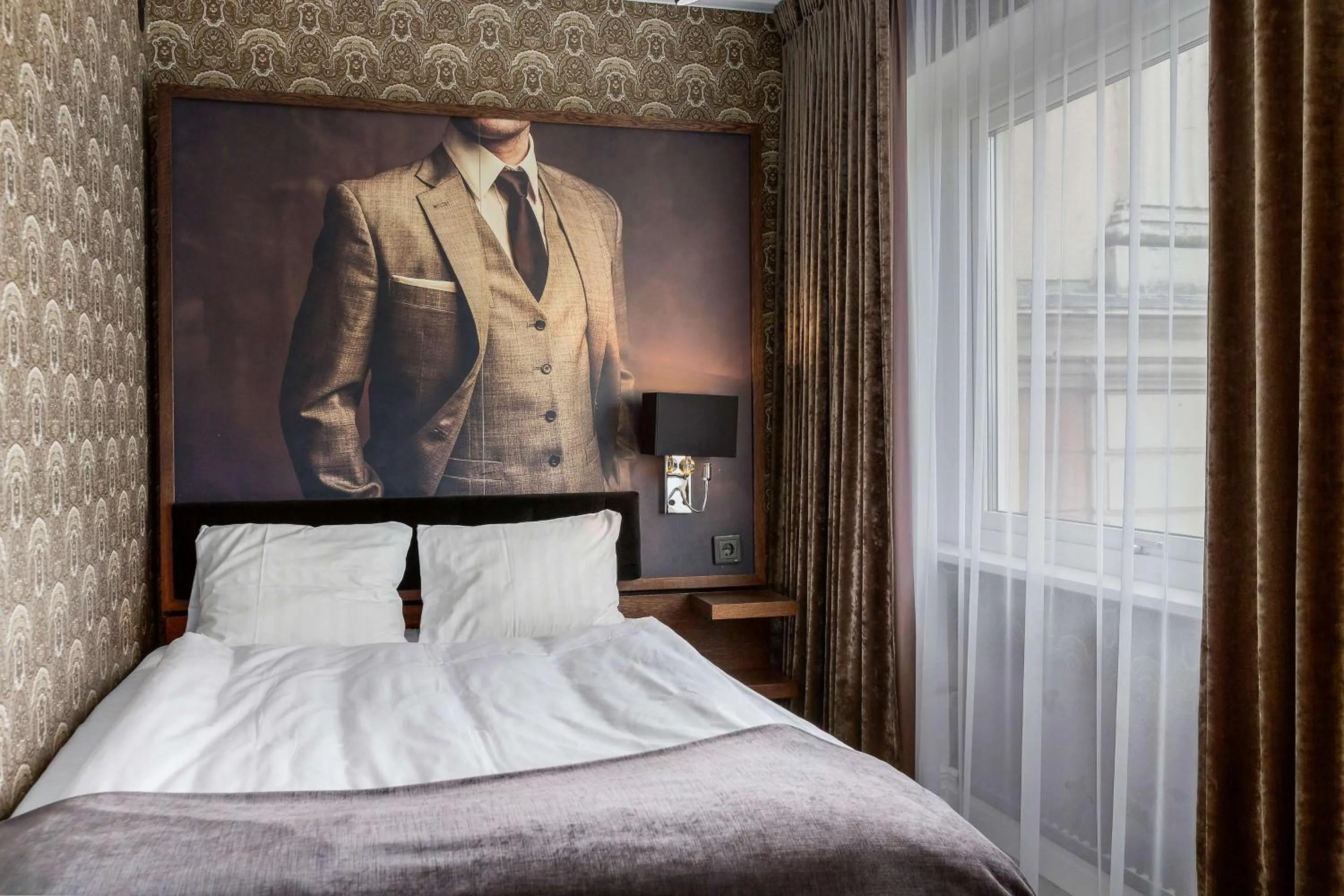 Bedroom, Bed in Vimmerby Stadshotell, WorldHotels Crafted
