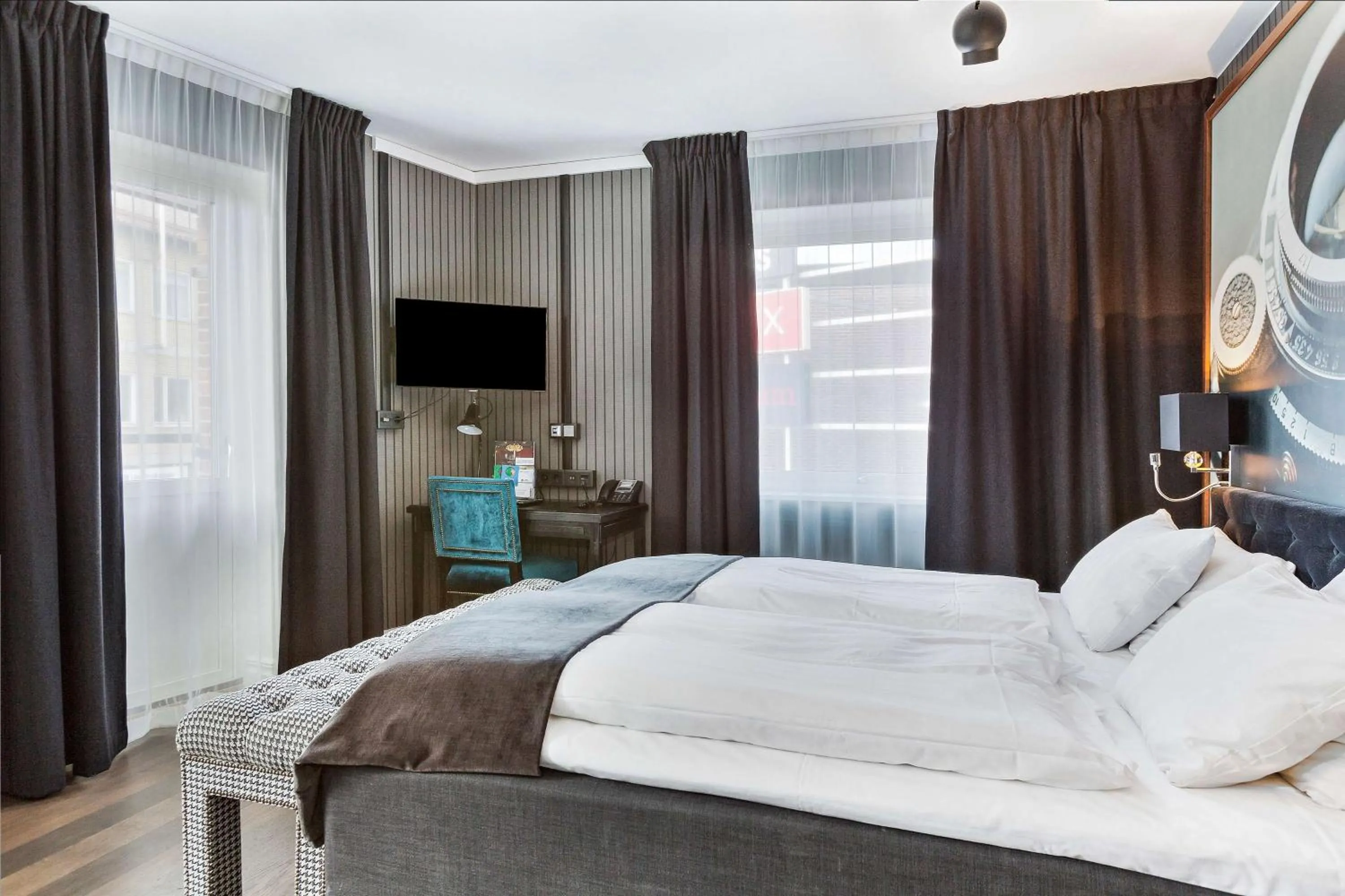 Bedroom, Bed in Vimmerby Stadshotell, WorldHotels Crafted