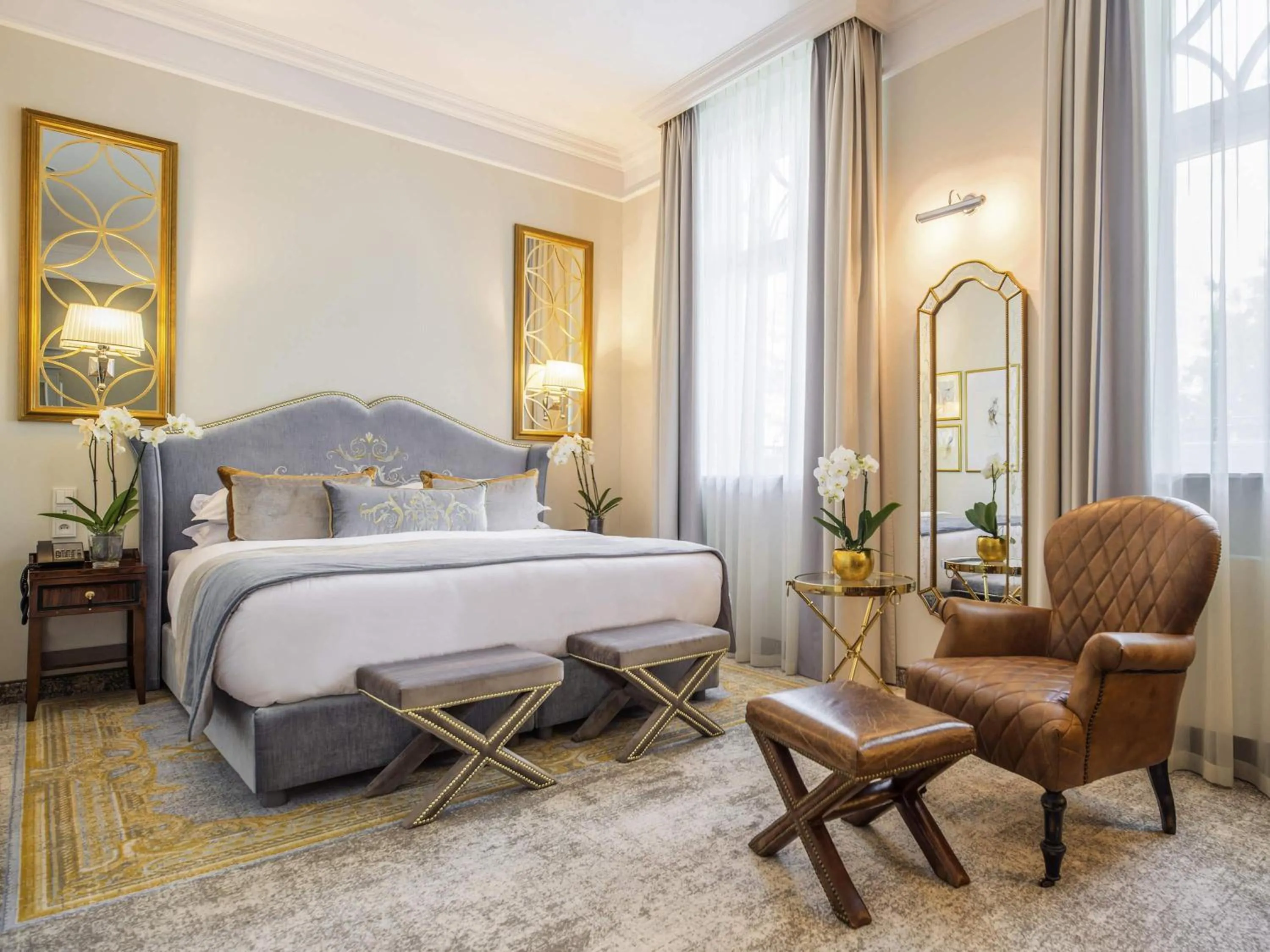 Bedroom, Bed in Bachleda Luxury Hotel Kraków - MGallery Collection