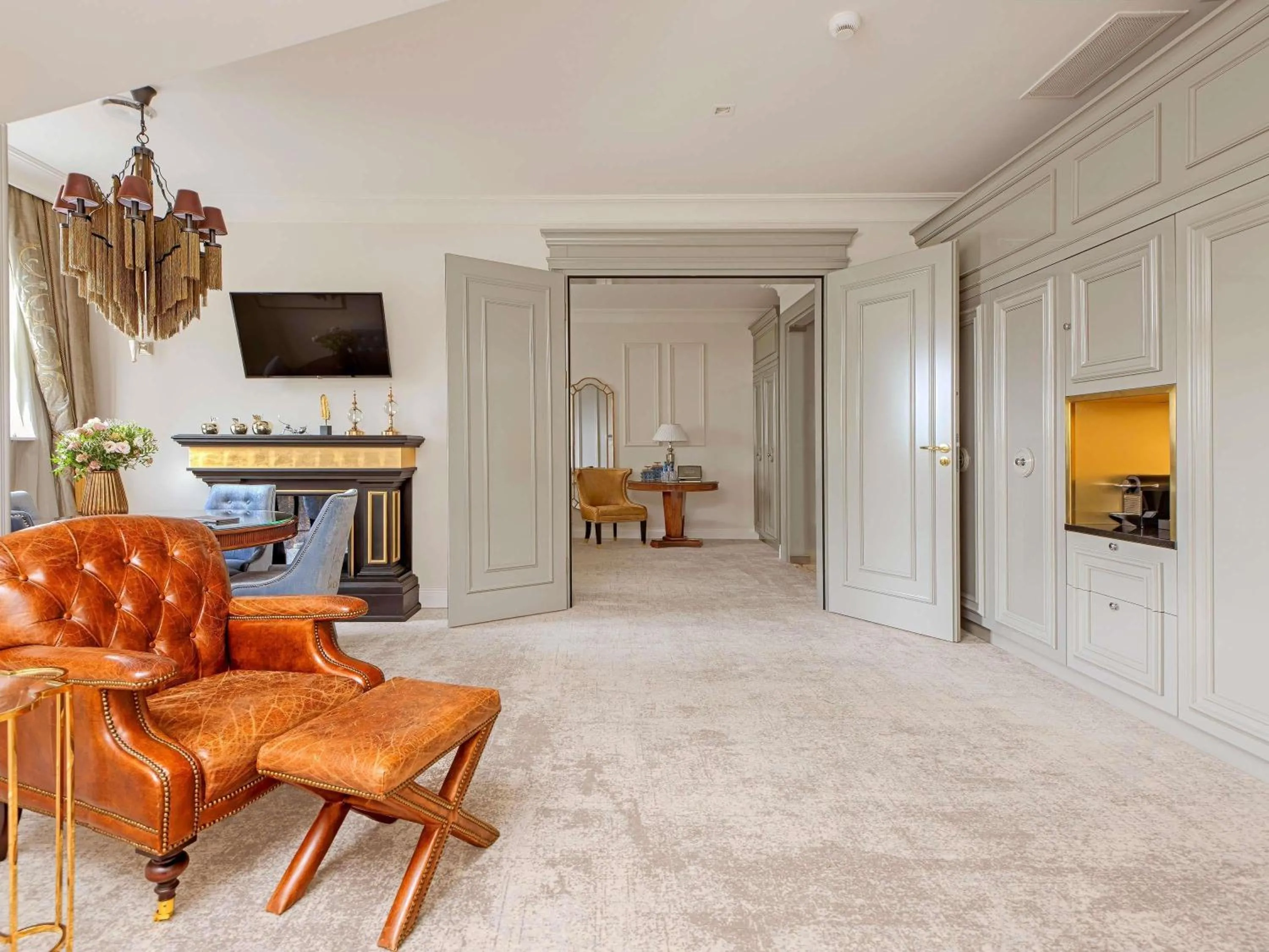 Bedroom in Bachleda Luxury Hotel Kraków - MGallery Collection
