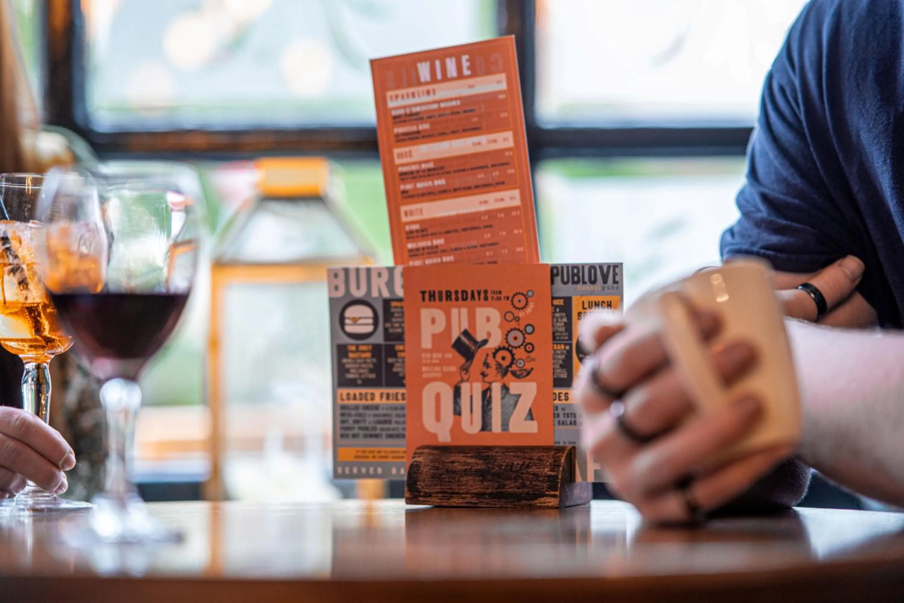 Food and drinks in PubLove @ The White Ferry, Victoria