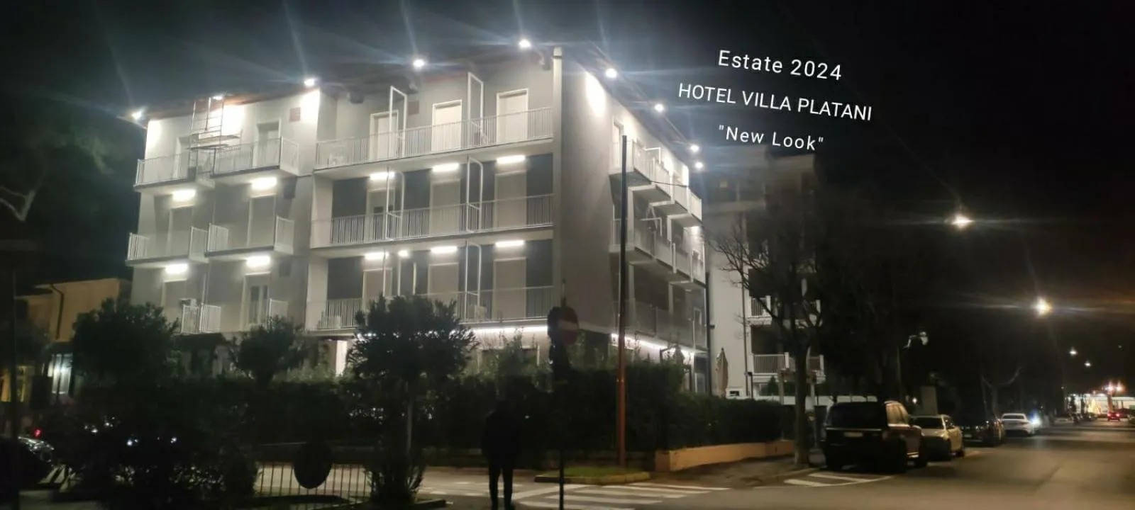 Property building in Hotel Villa Platani