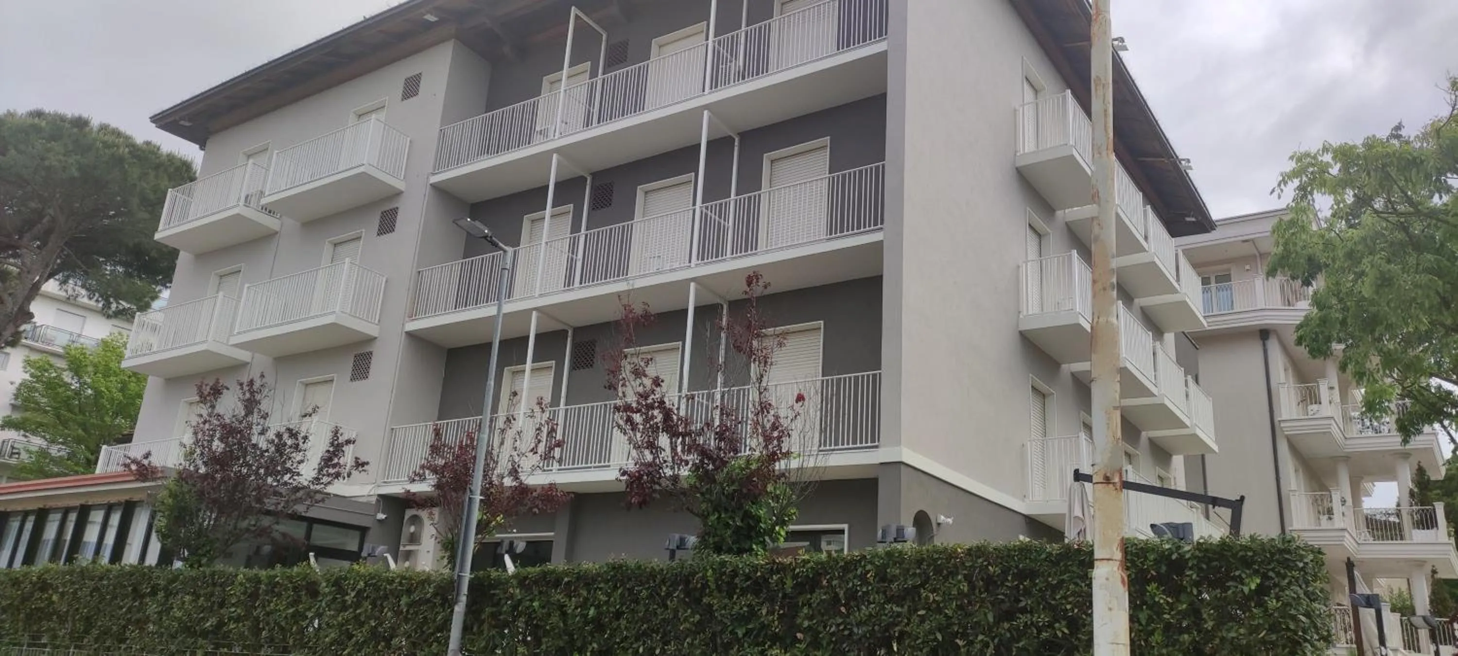 Property building in Hotel Villa Platani