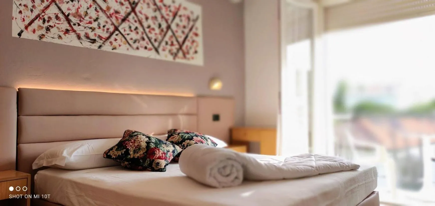 Bed in Hotel Villa Platani