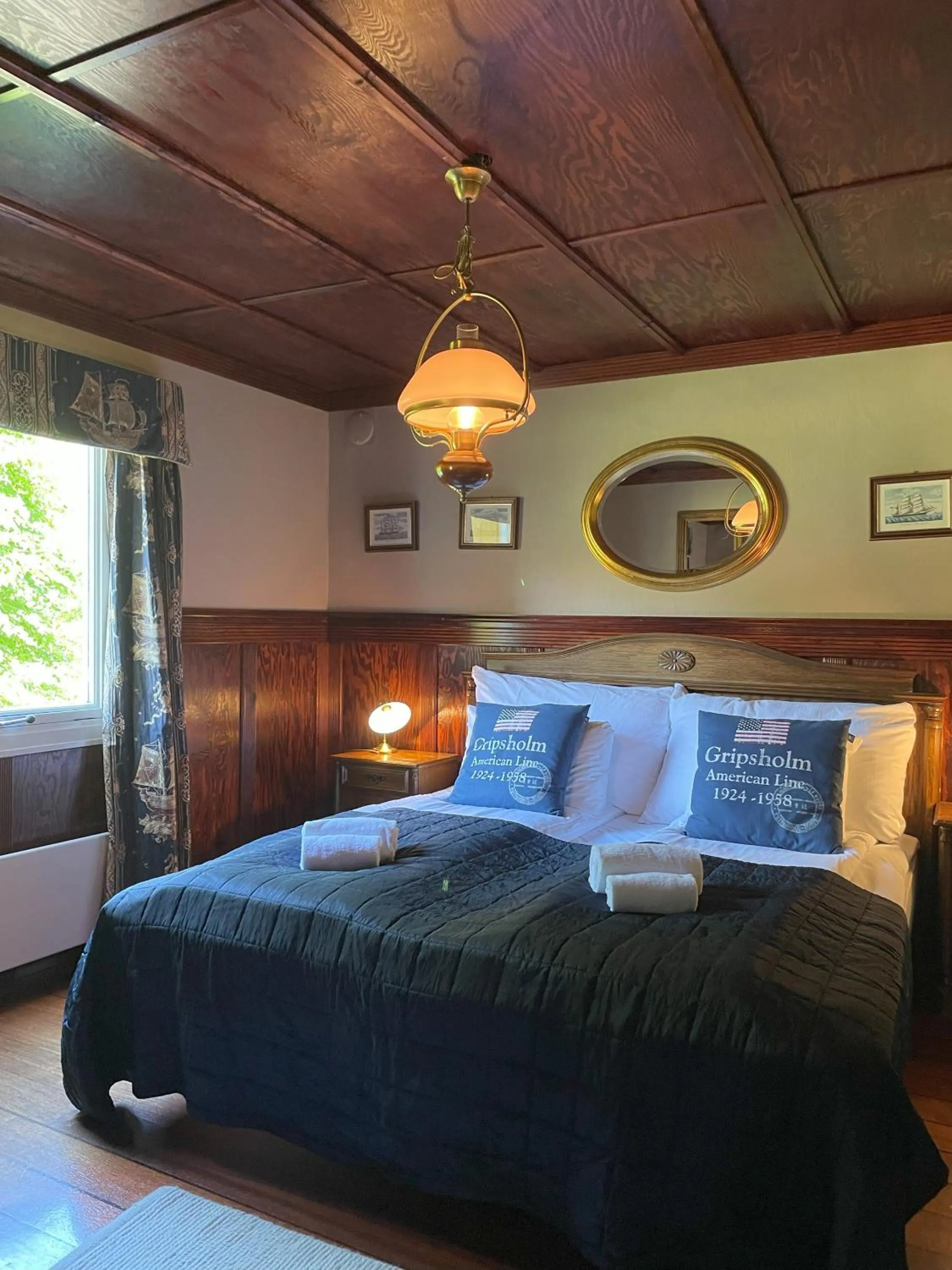 Bed in Hankø Hotell & Spa