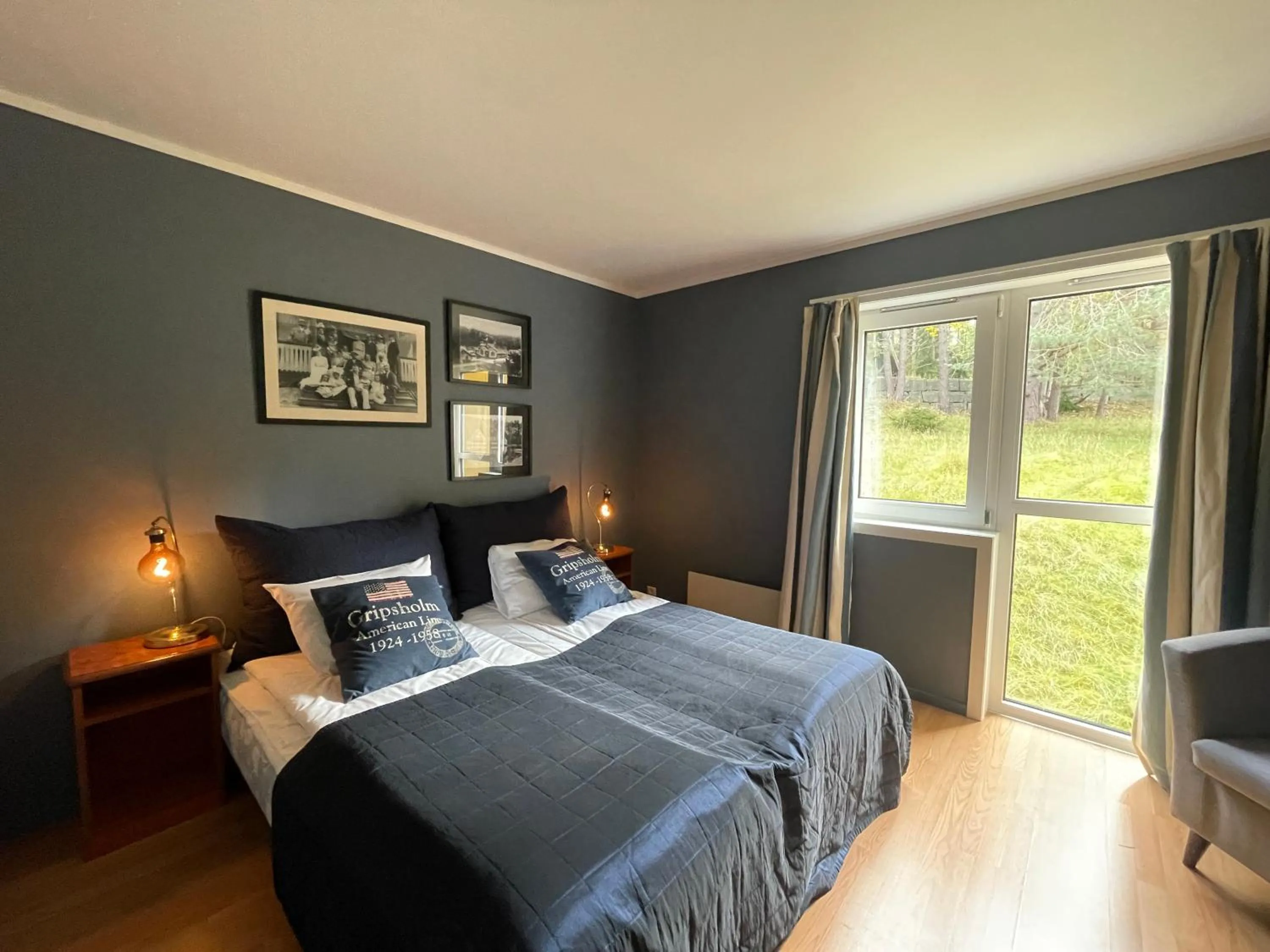 Bed in Hankø Hotell & Spa