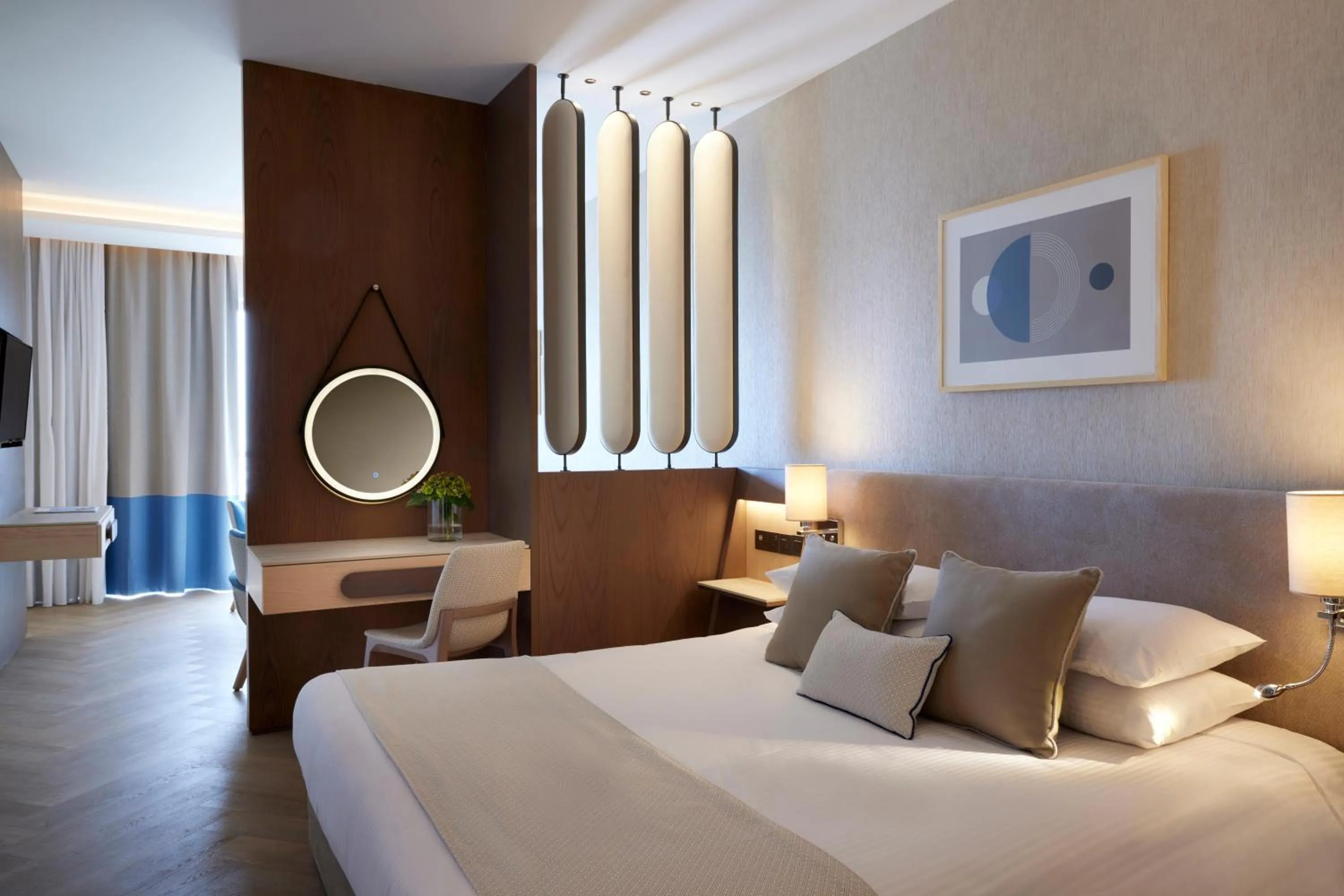 Photo of the whole room, Bed in Mediterranean Beach Hotel