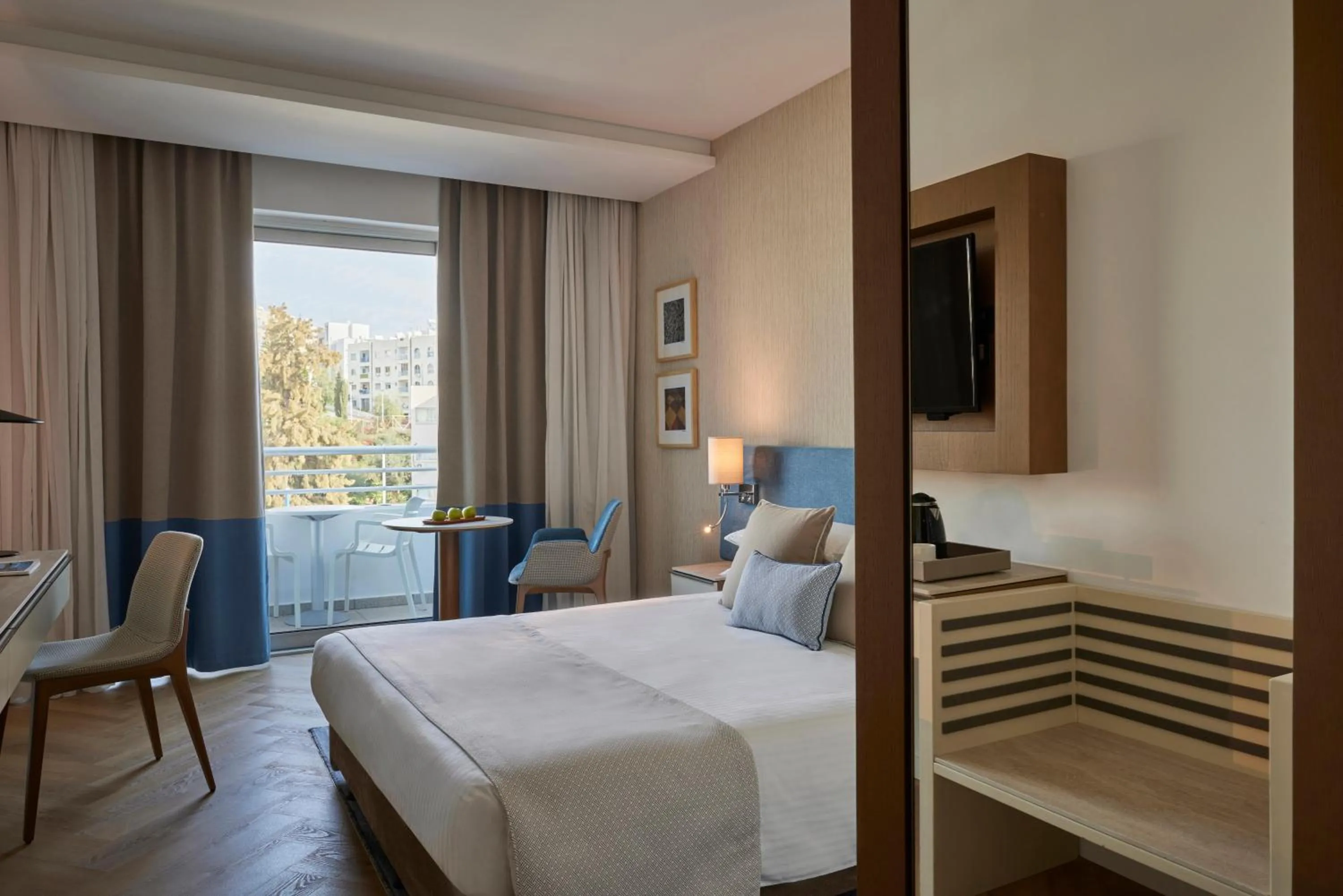 Photo of the whole room, Bed in Mediterranean Beach Hotel