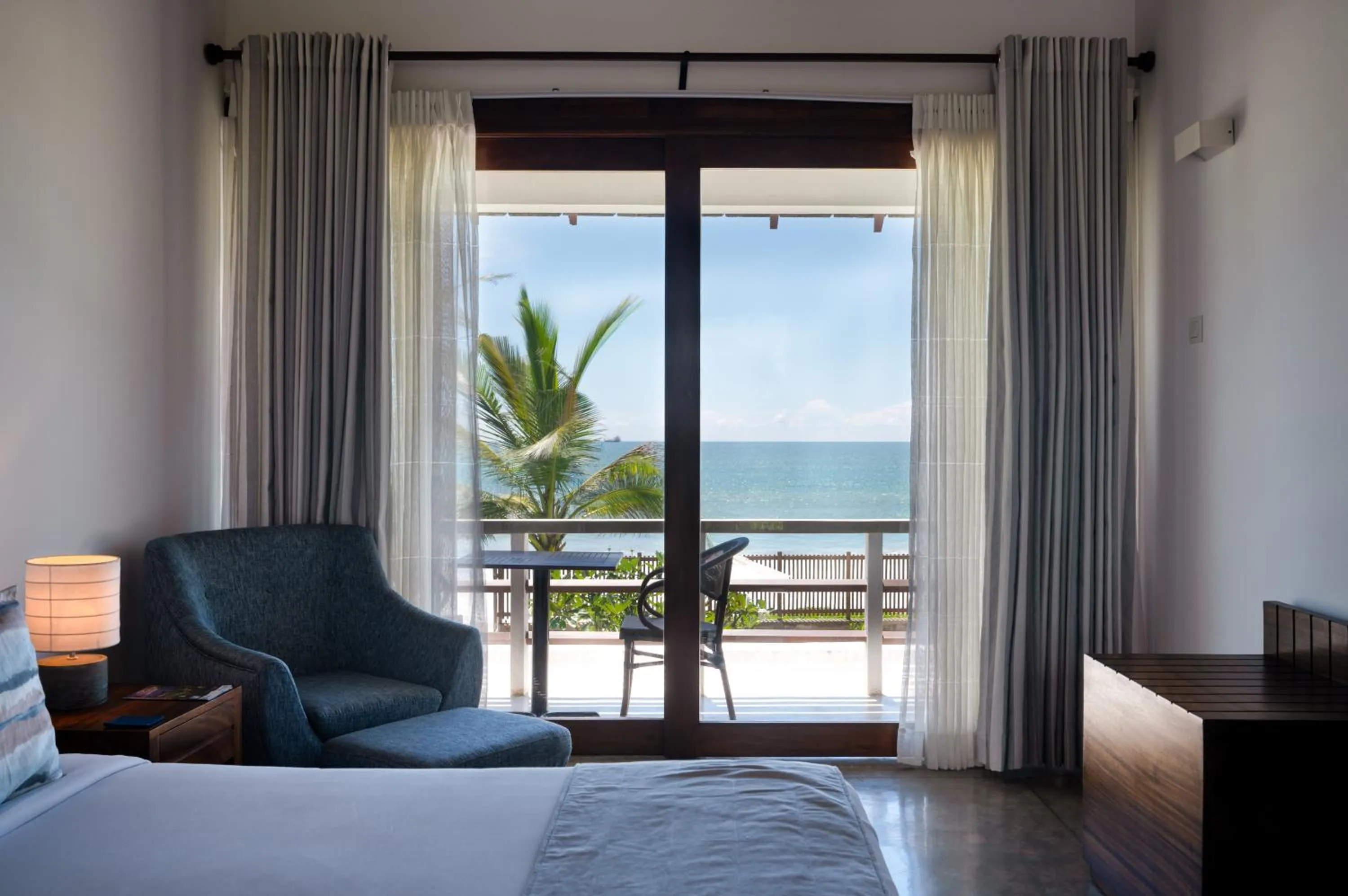 Sea view, Bed in Céu Ceylon