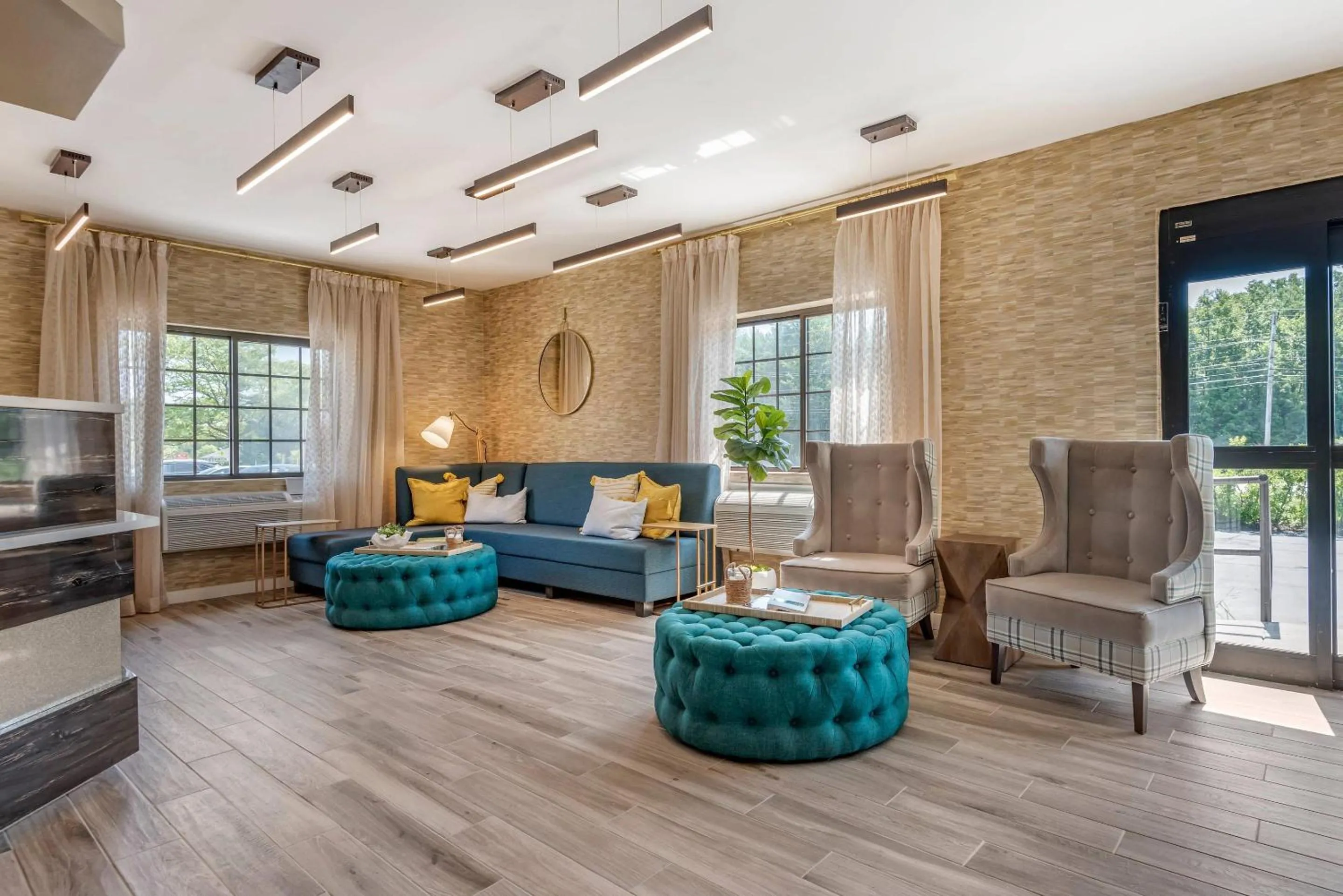 Lobby or reception in The Freeport Hotel, an Ascend Collection Hotel