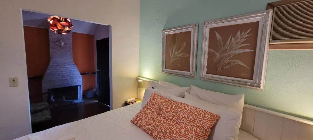 Bed in Pousada Vila Santa Barbara