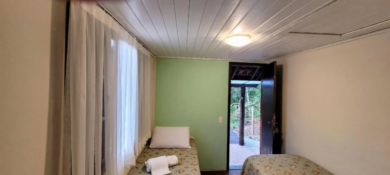 Bed in Pousada Vila Santa Barbara