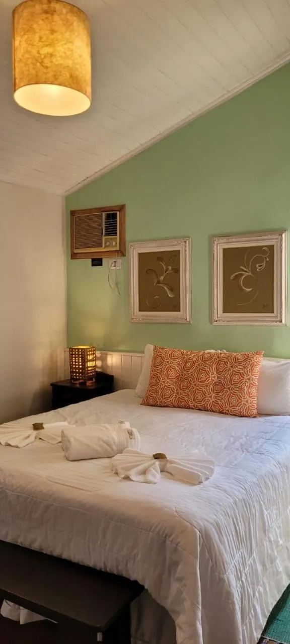 Bed in Pousada Vila Santa Barbara