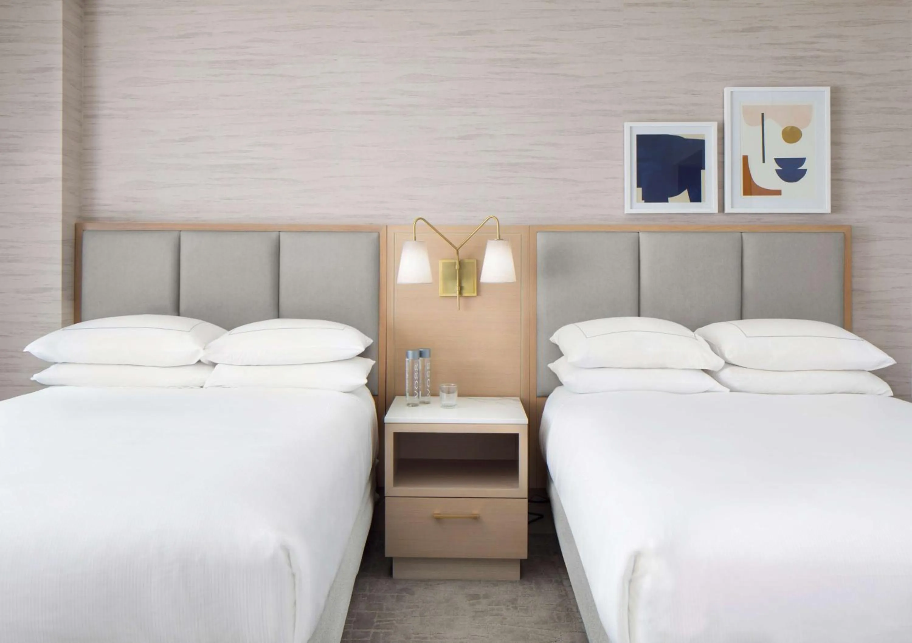 Bed in Hilton Santa Monica