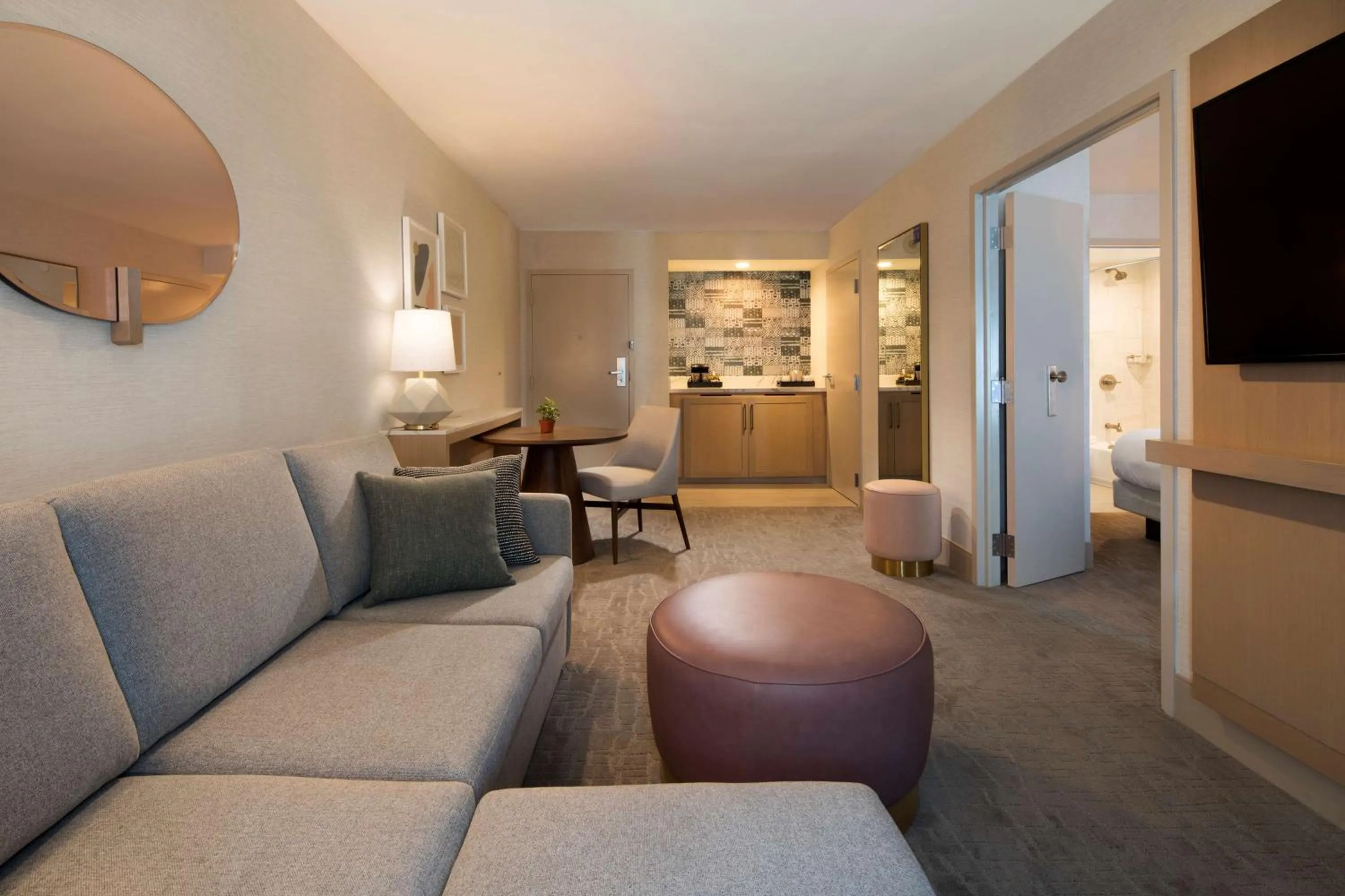 Bedroom in Hilton Santa Monica