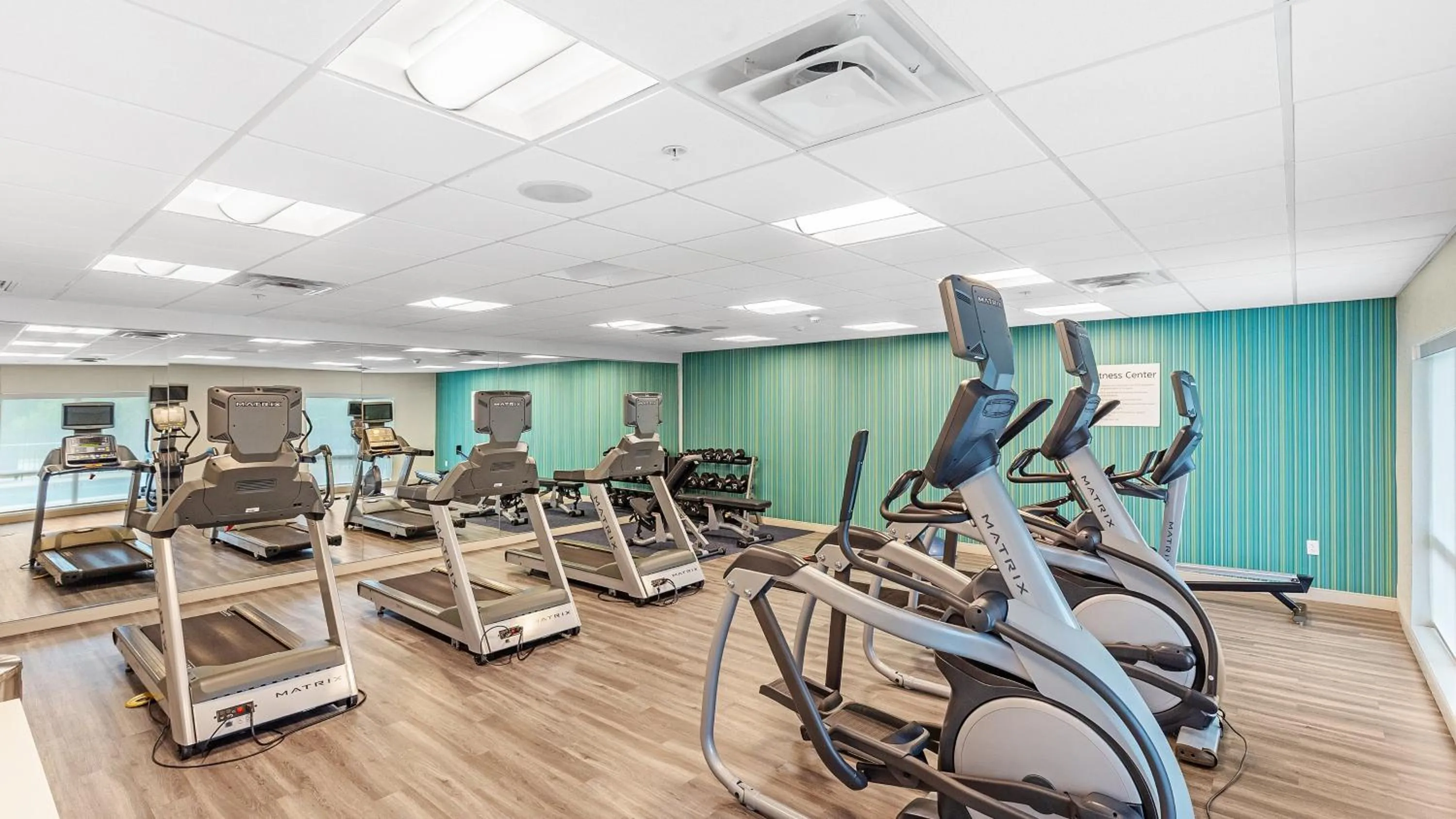Fitness centre/facilities in Holiday Inn Express & Suites Mobile - University Area by IHG