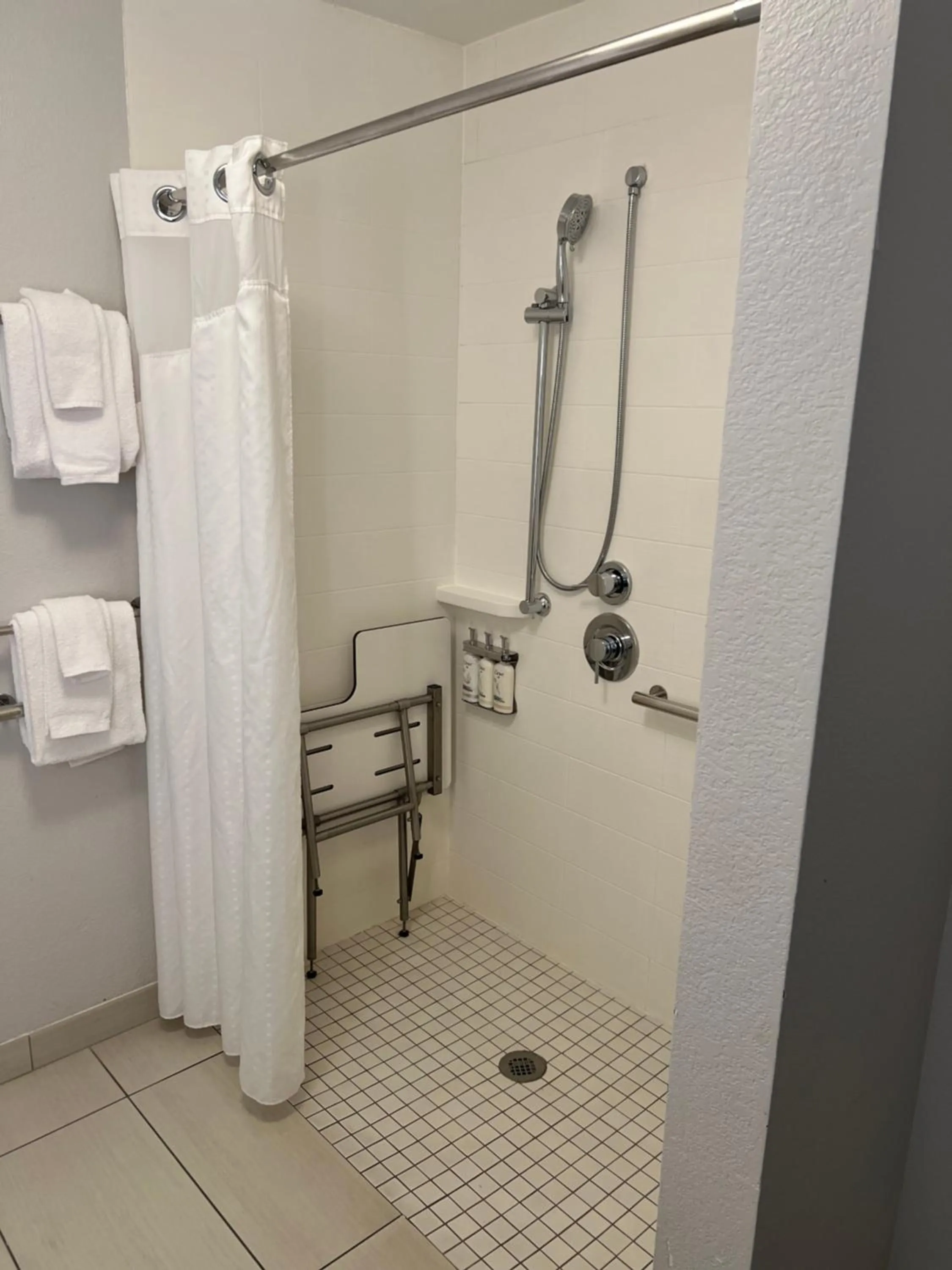Shower in Holiday Inn Express & Suites Mobile - University Area by IHG