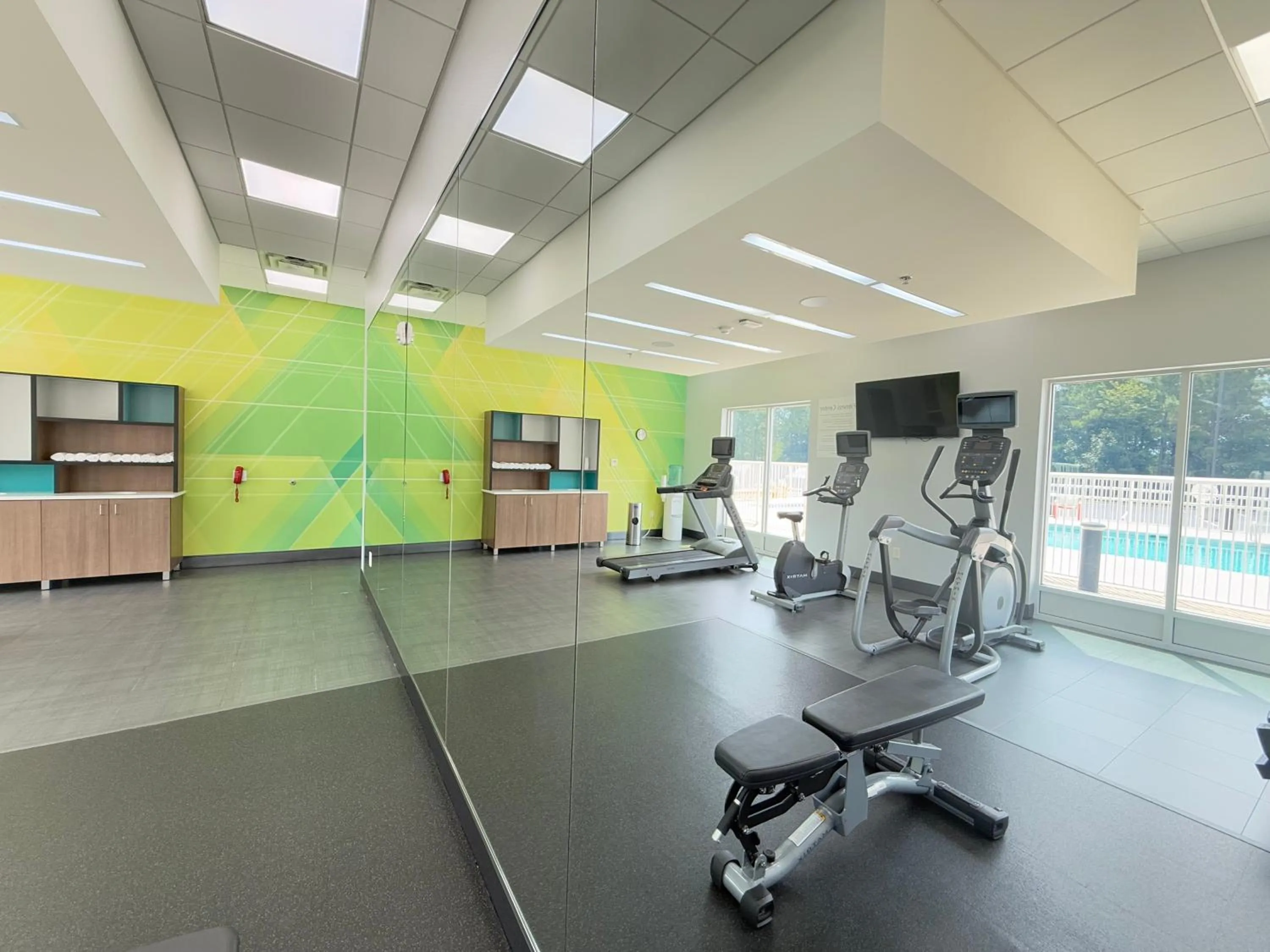 Fitness centre/facilities in Holiday Inn & Suites - Fayetteville W-Fort Bragg Area by IHG