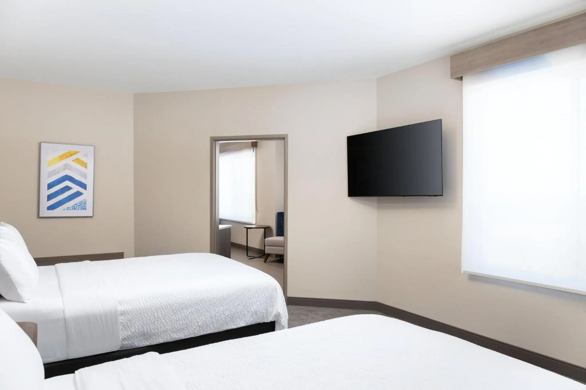 Photo of the whole room, Bed in Holiday Inn Express Hotel & Suites North Sequim by IHG