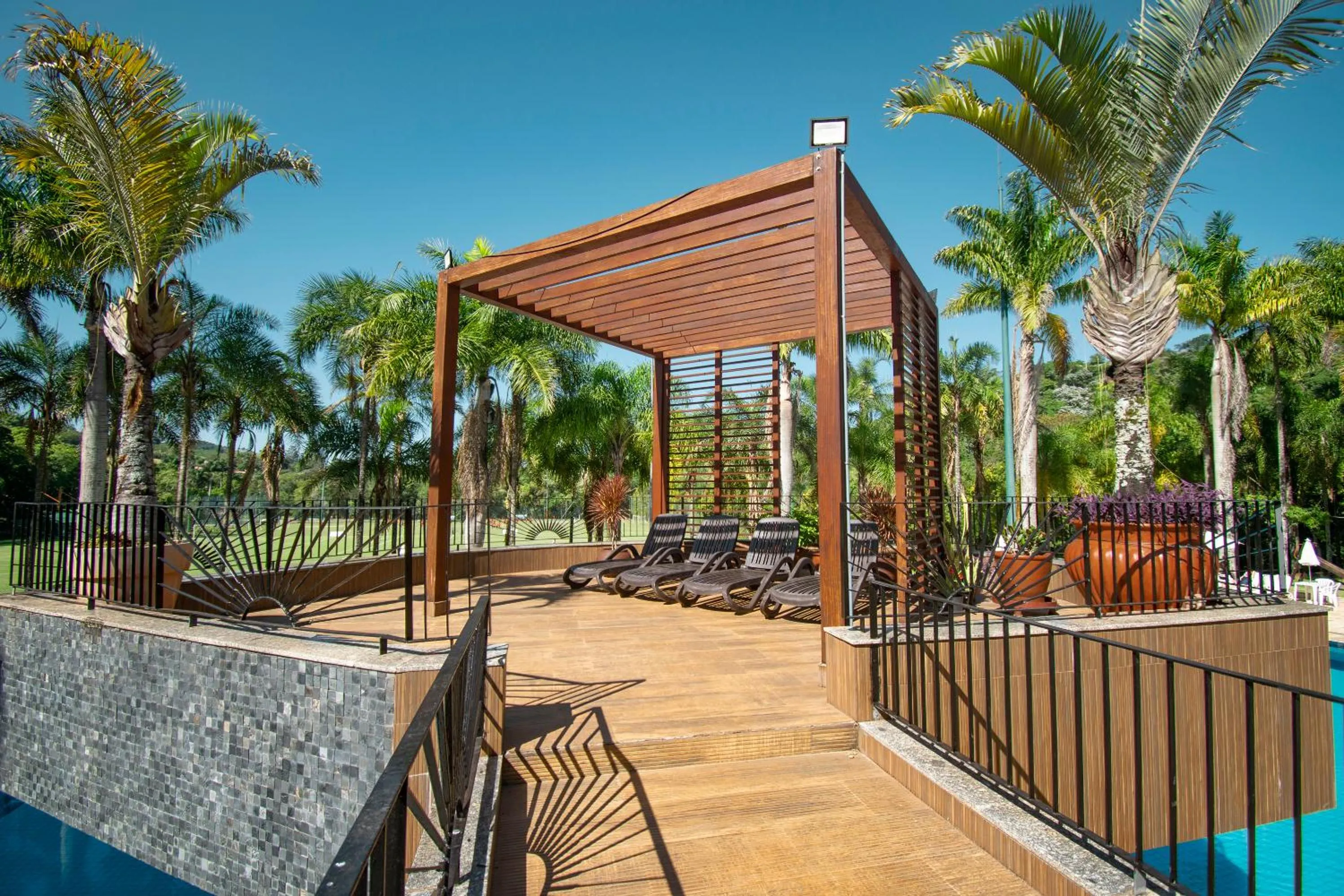 Balcony/Terrace in Oscar Inn Eco Resort