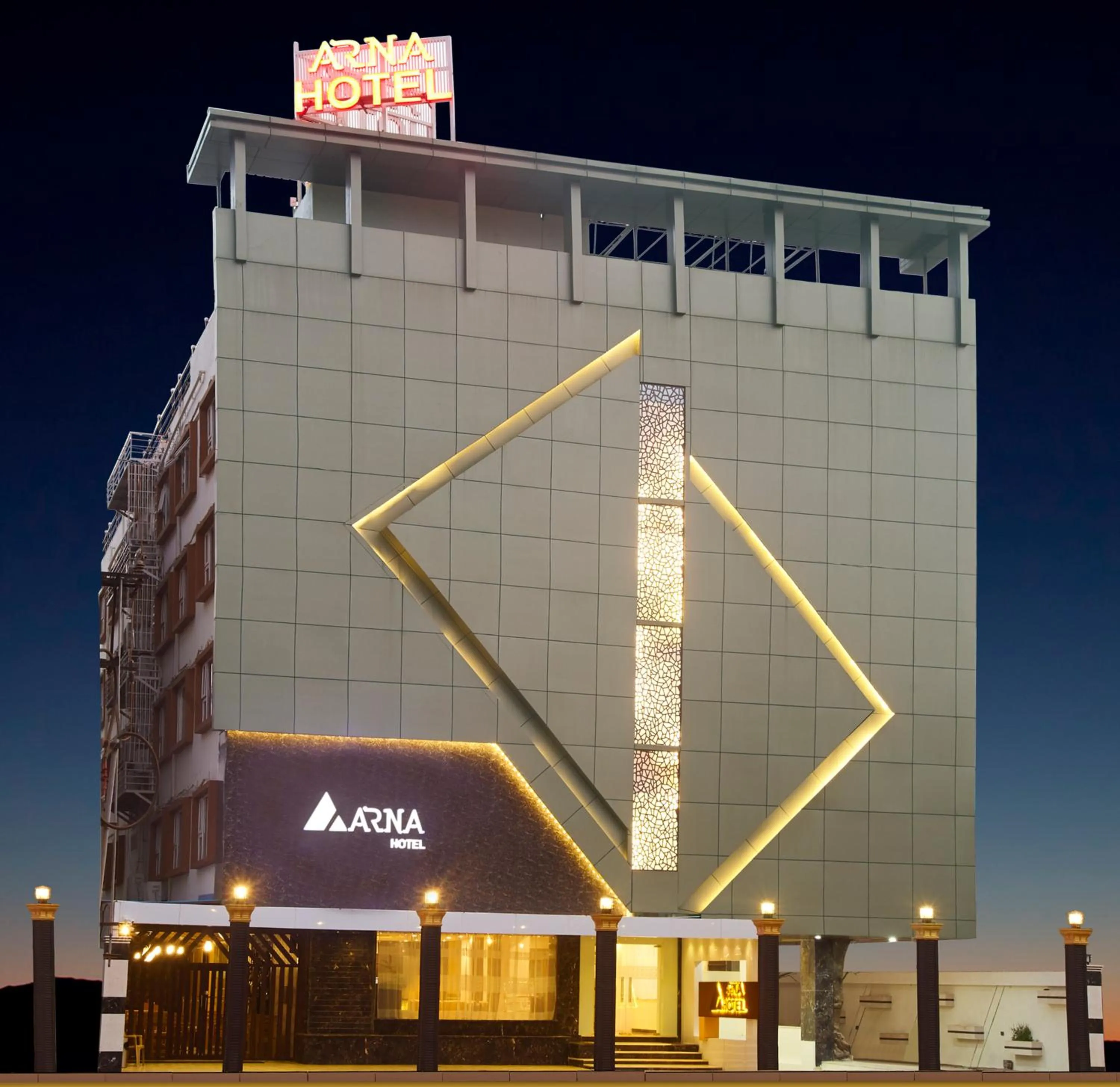 Property building in Arna Hotel