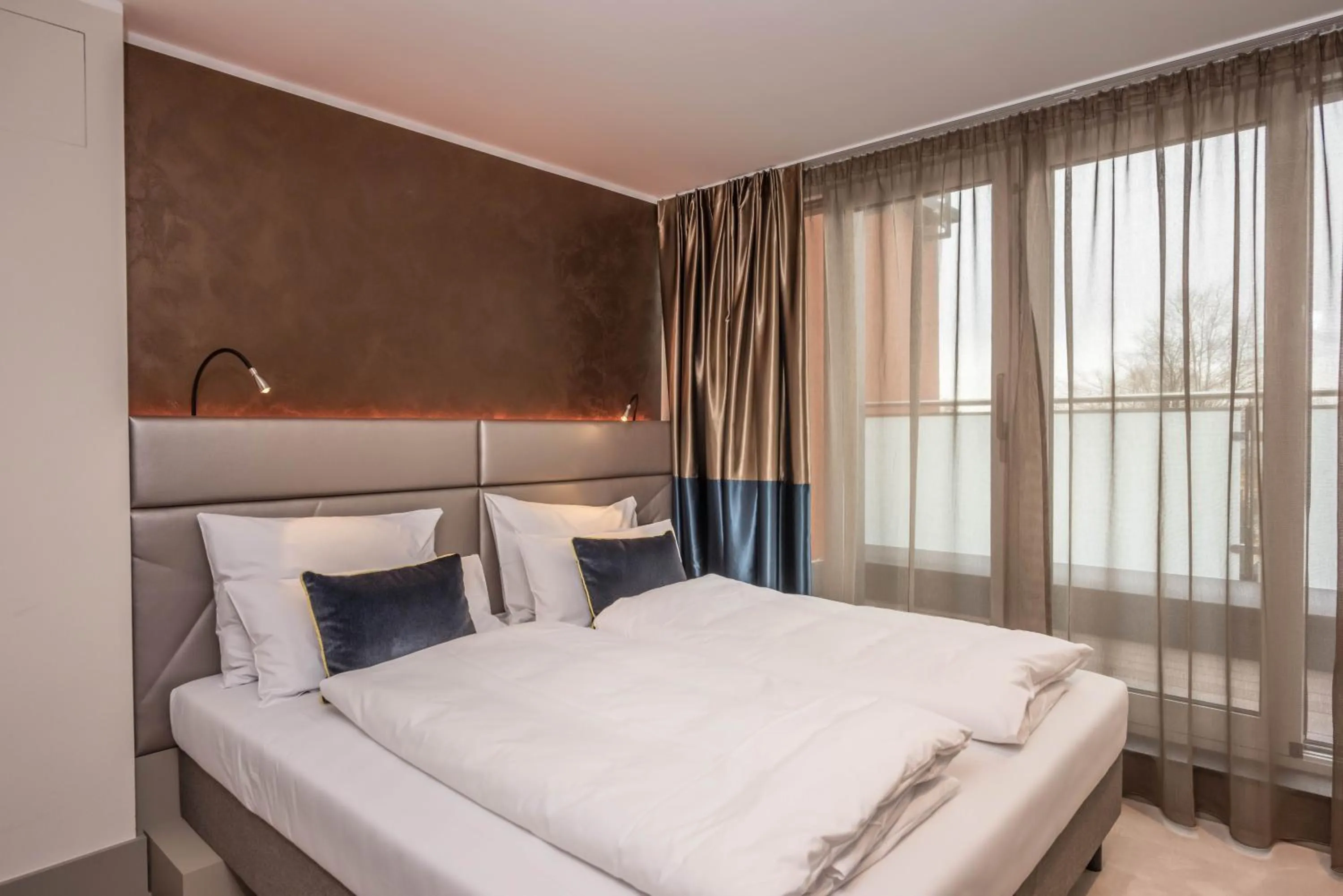 Bed in Innspire Hotel